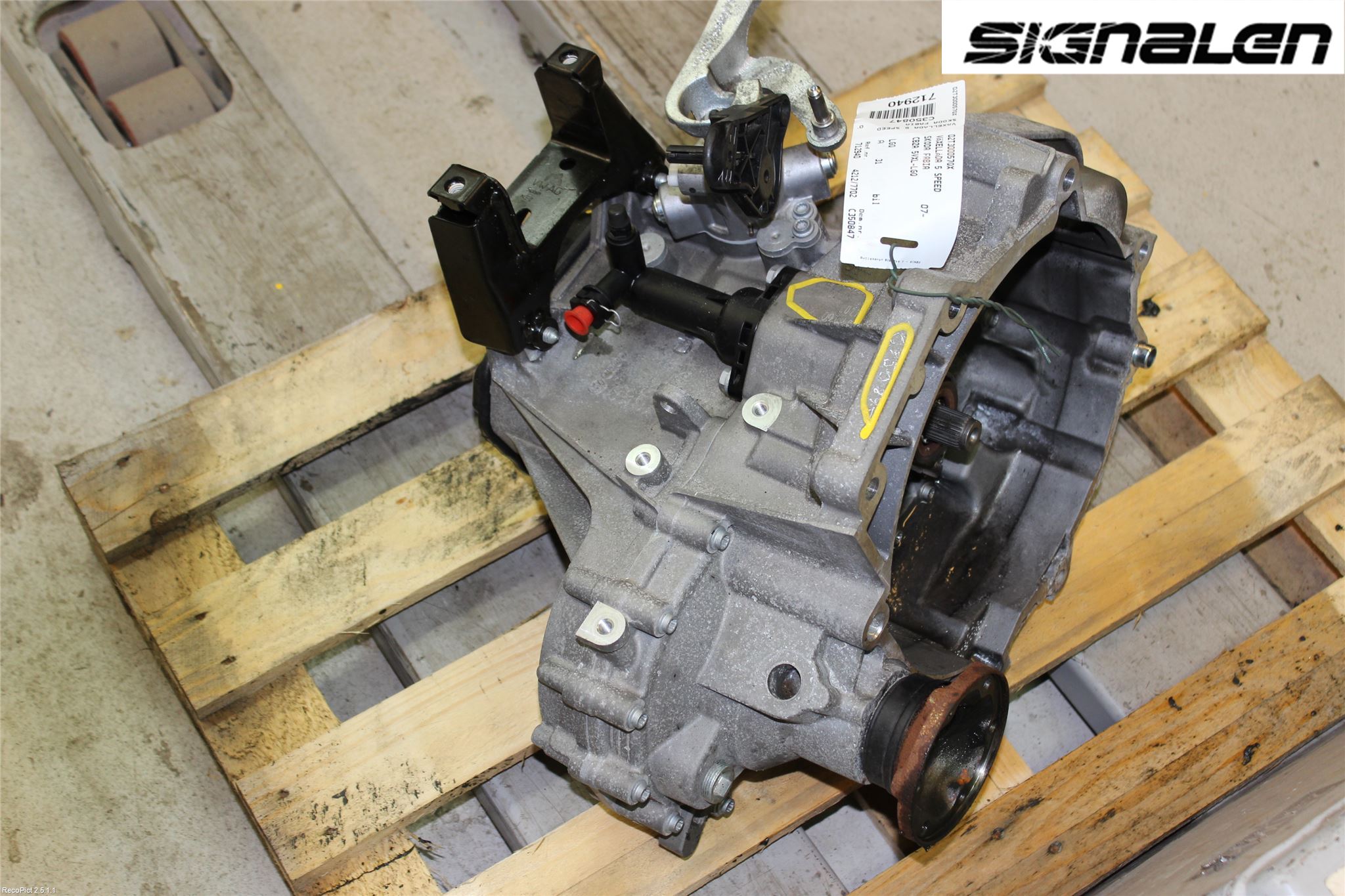 Skoda FABIA 07-14 Växellåda Man 5 Vxl