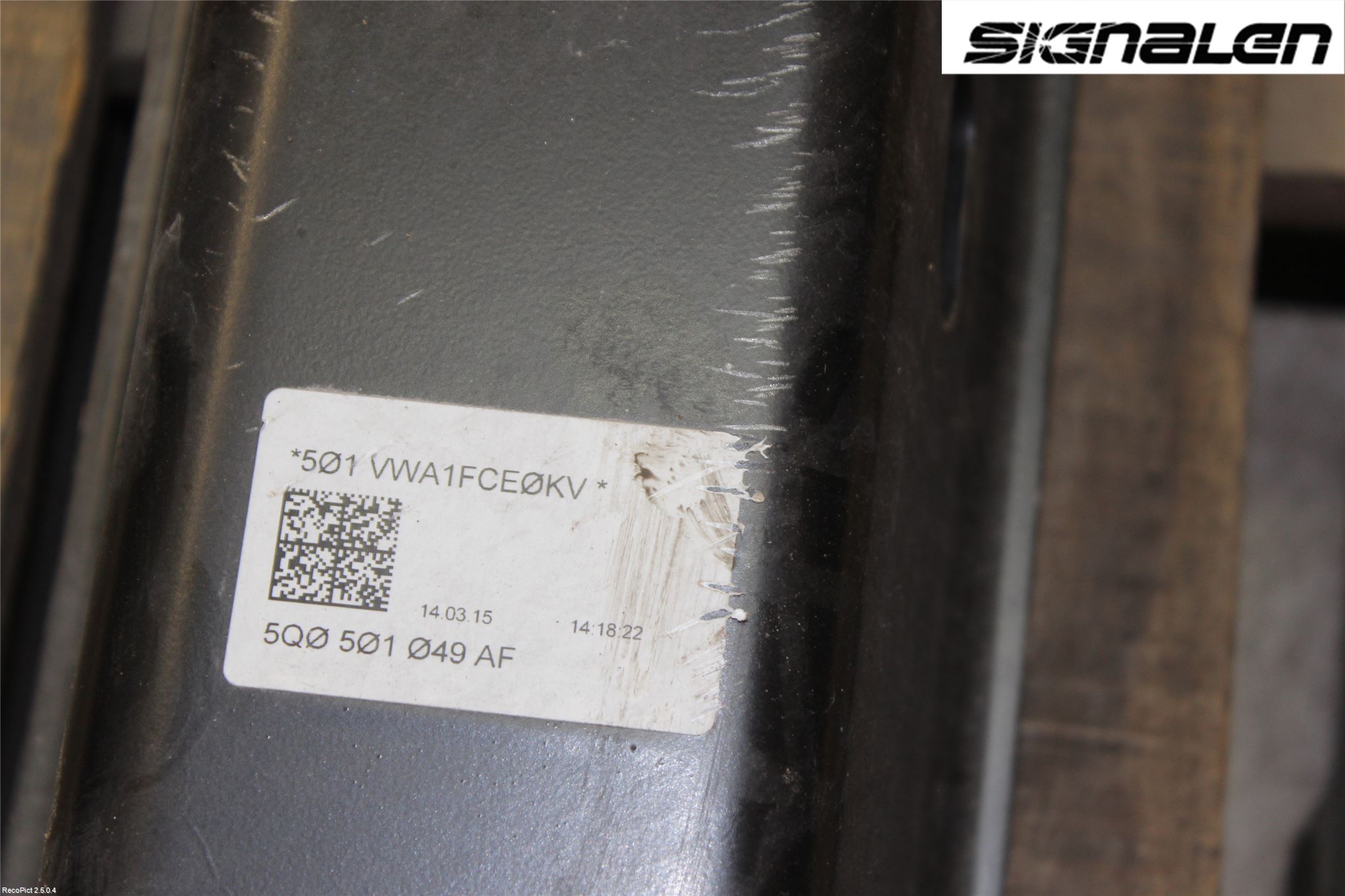 Volkswagen VW GOLF / E-GOLF VII 13-20 Bakaxelbalk