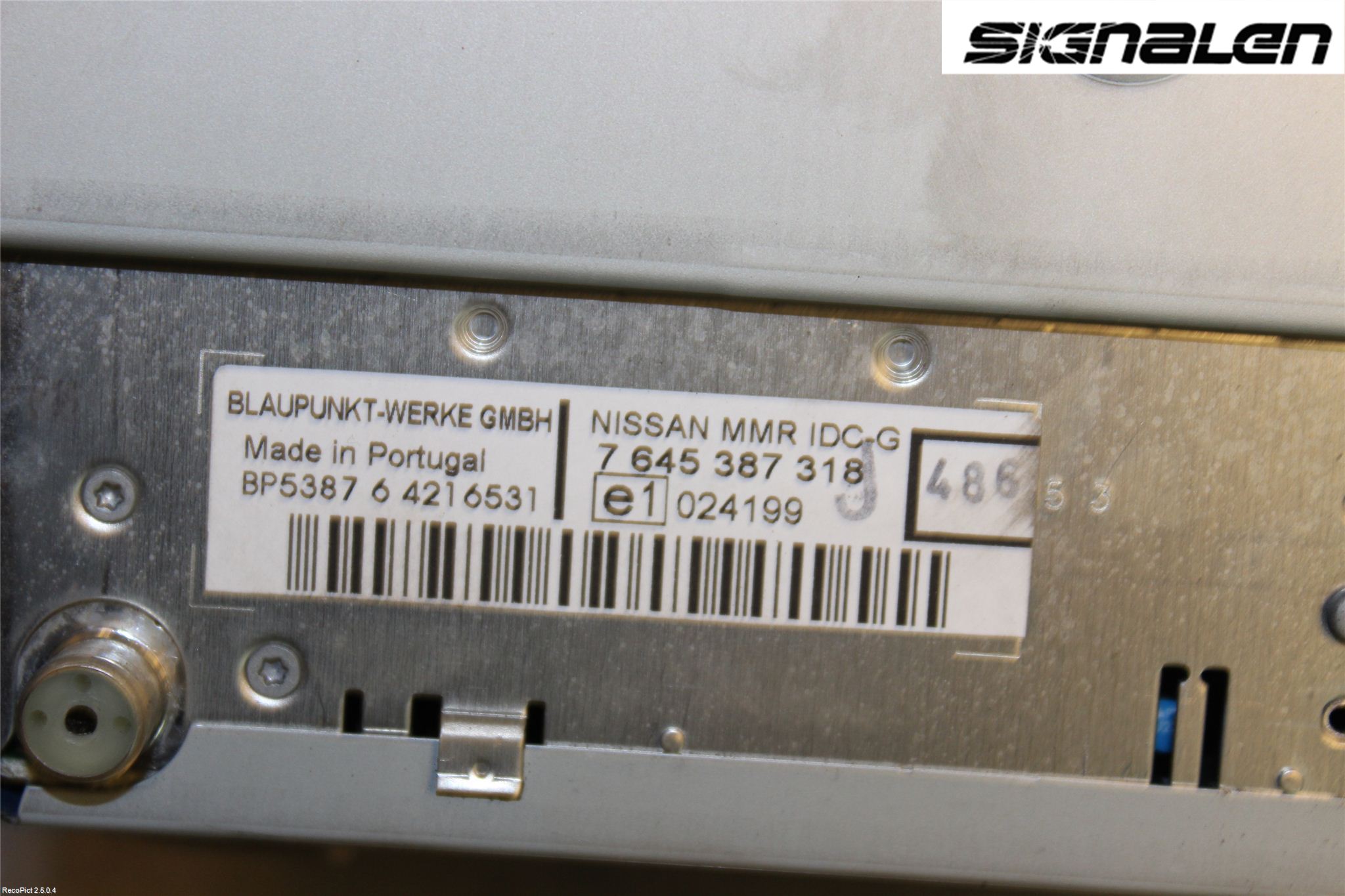 Nissan NOTE E11 06-14 Radio