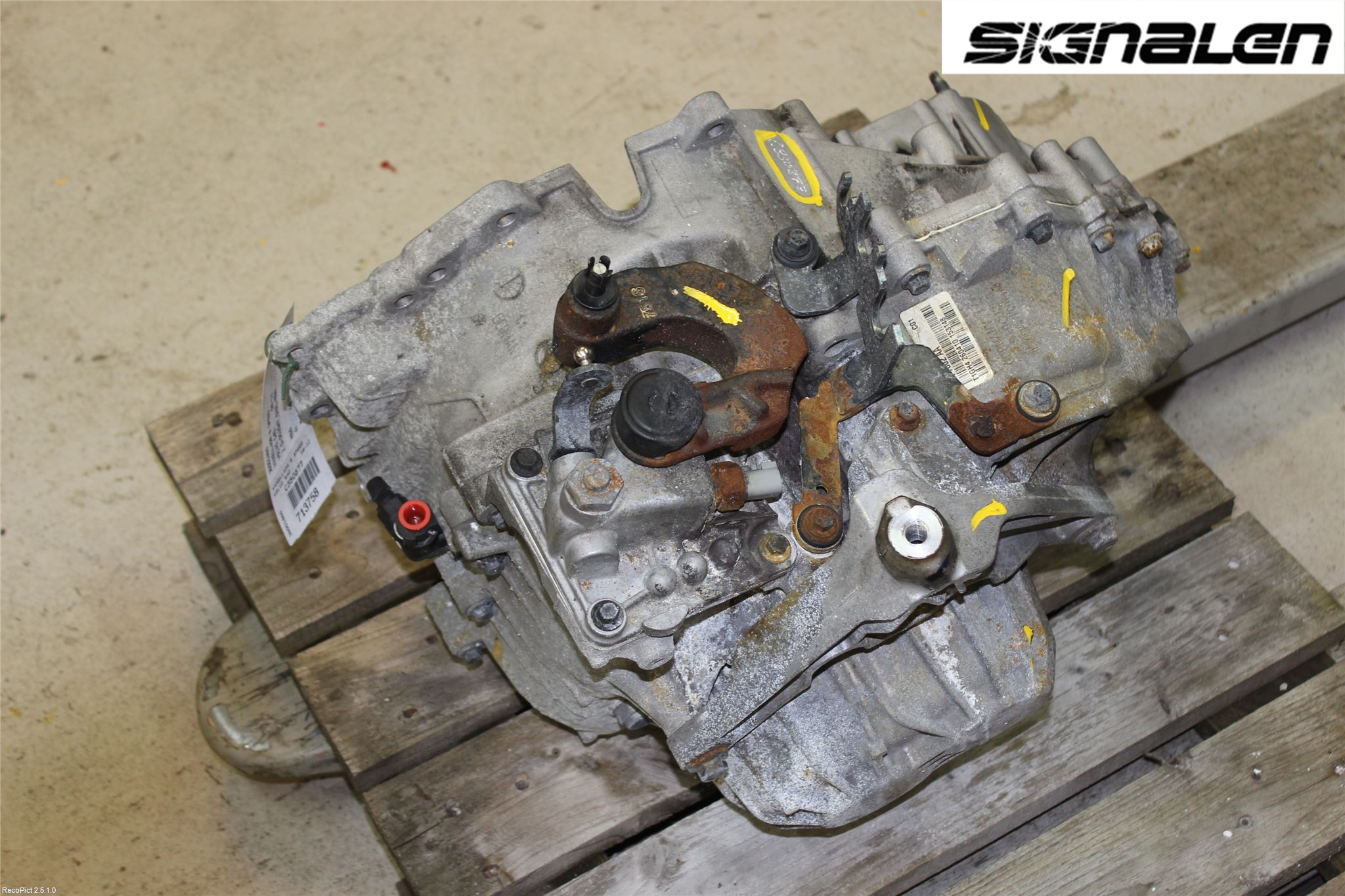 Volvo S40 08-12 Växellåda Man 6 Vxl