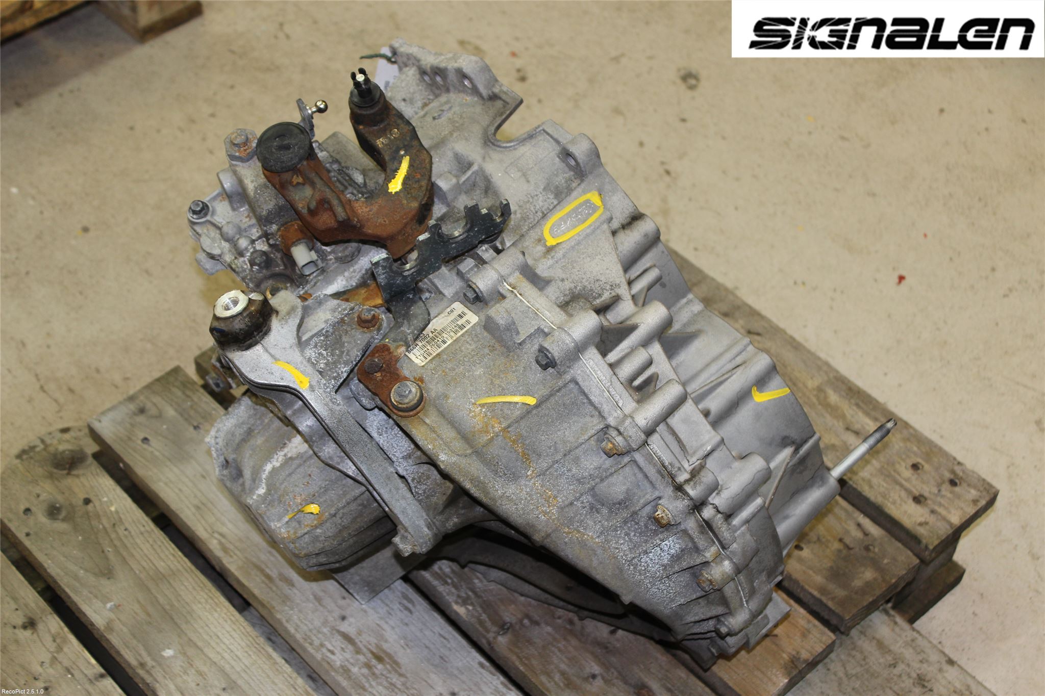 Volvo S40 08-12 Växellåda Man 6 Vxl