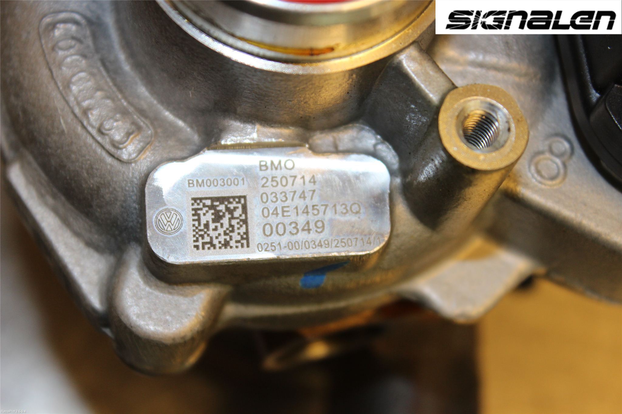 Volkswagen VW GOLF / E-GOLF VII 13-20 Turboaggregat