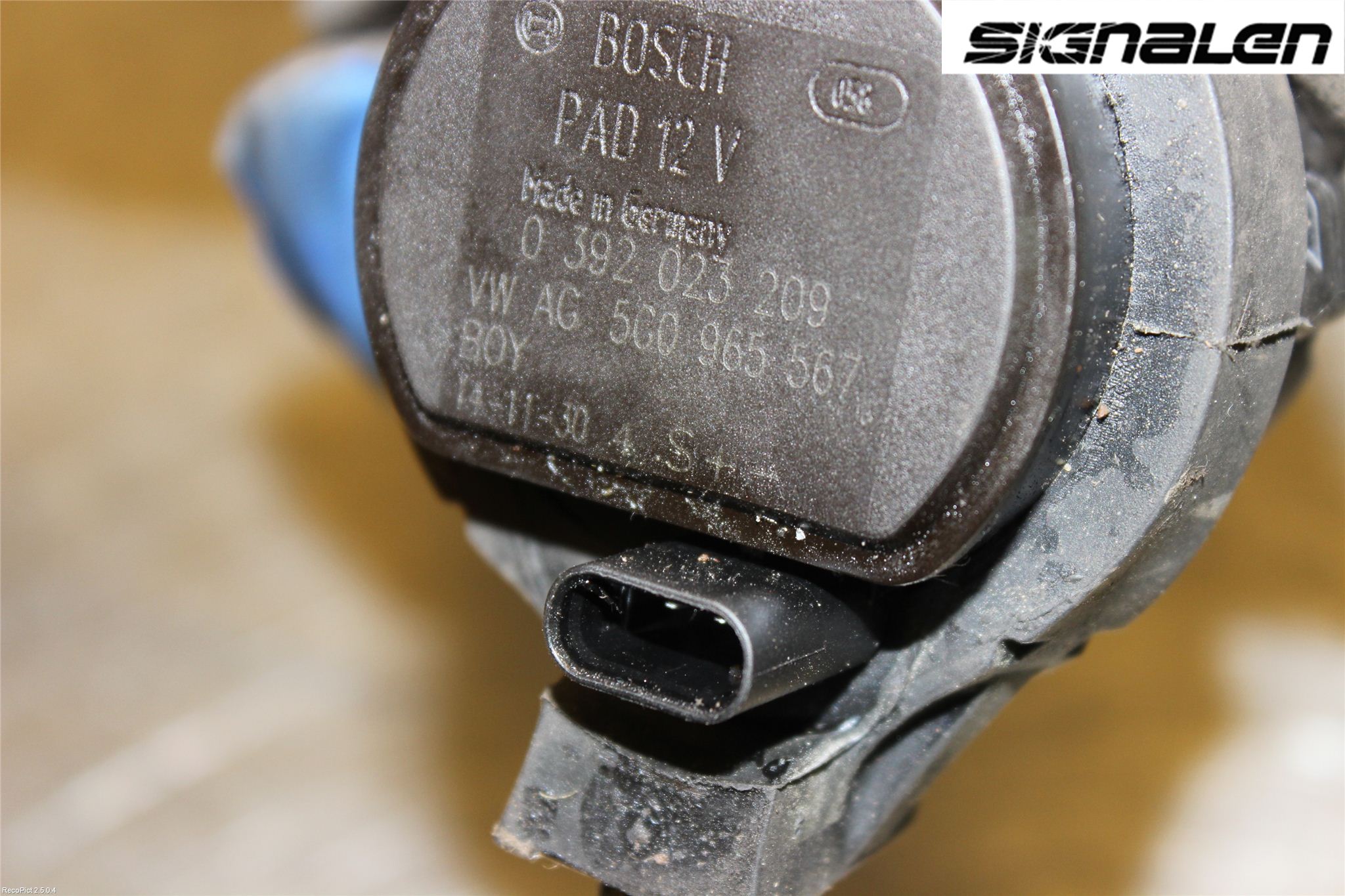 Volkswagen VW GOLF / E-GOLF VII 13-20 Värme Cirkulationspump