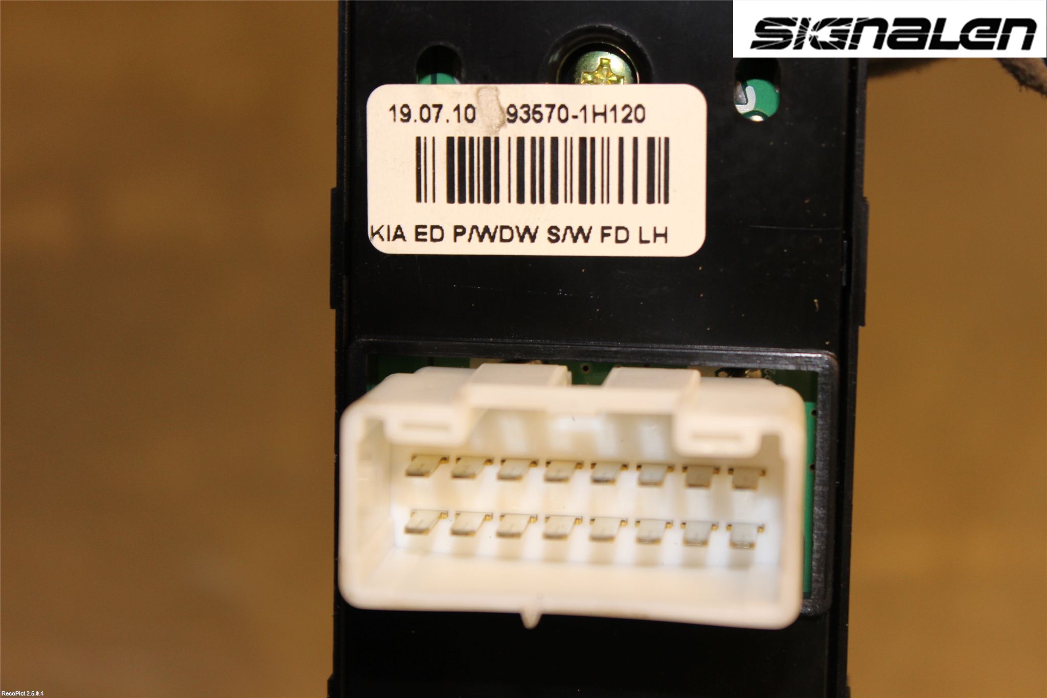 Kia CEED 06-12 Strömställare Elhiss