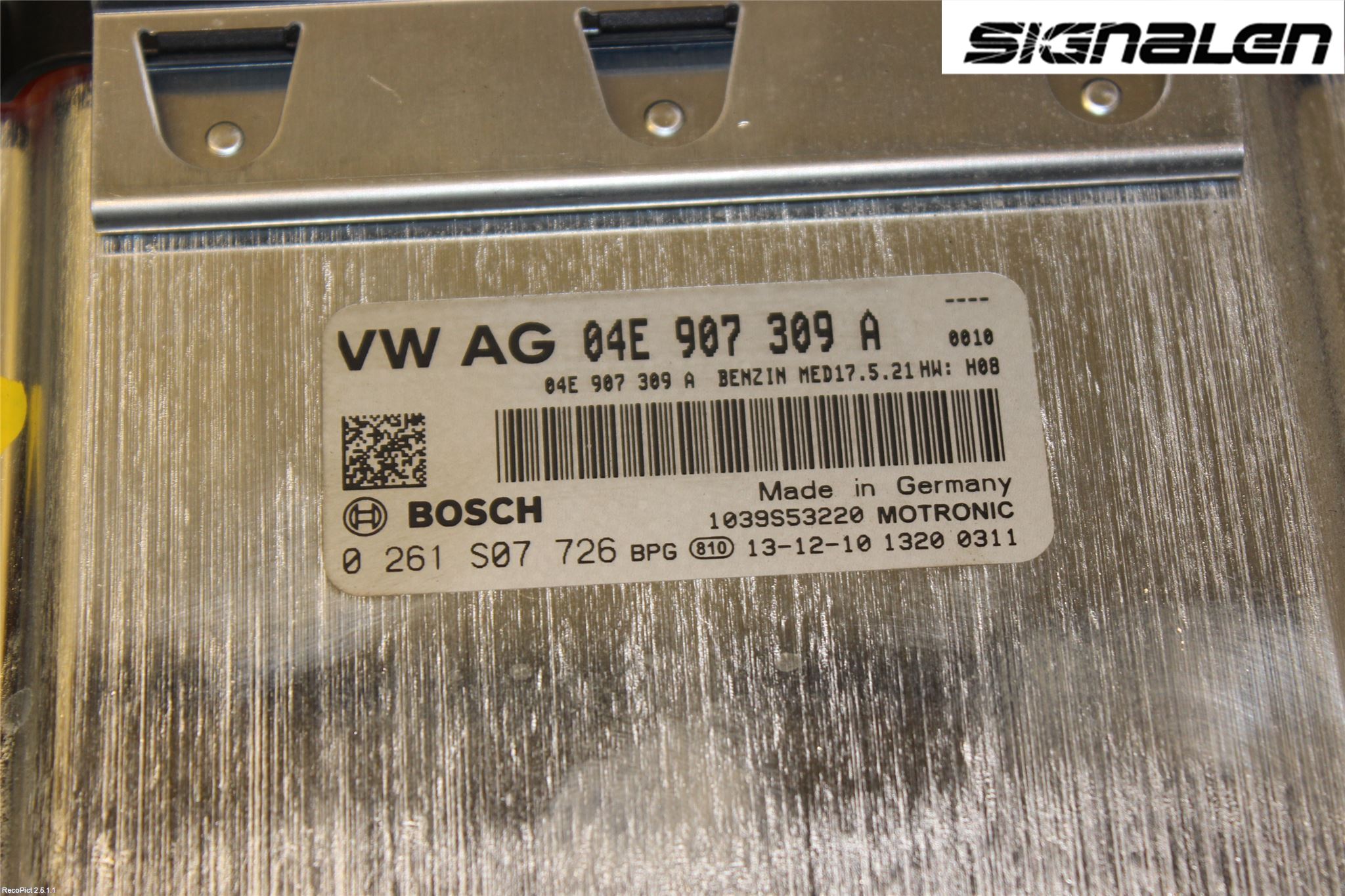 Volkswagen VW GOLF / E-GOLF VII 13-20 Styrenhet Insprut Bensin