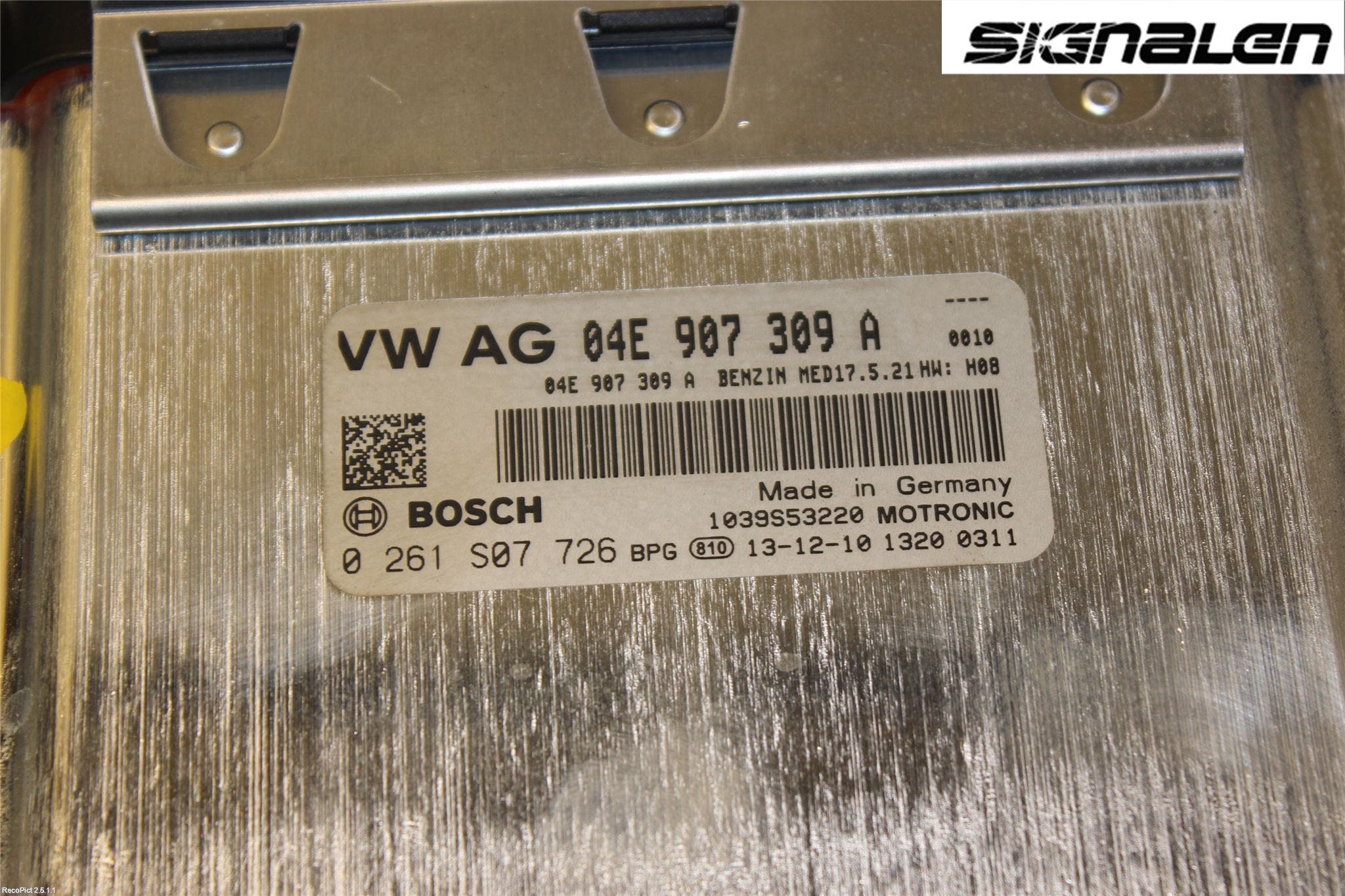 Volkswagen VW GOLF / E-GOLF VII 13-20 Styrenhet Insprut Bensin