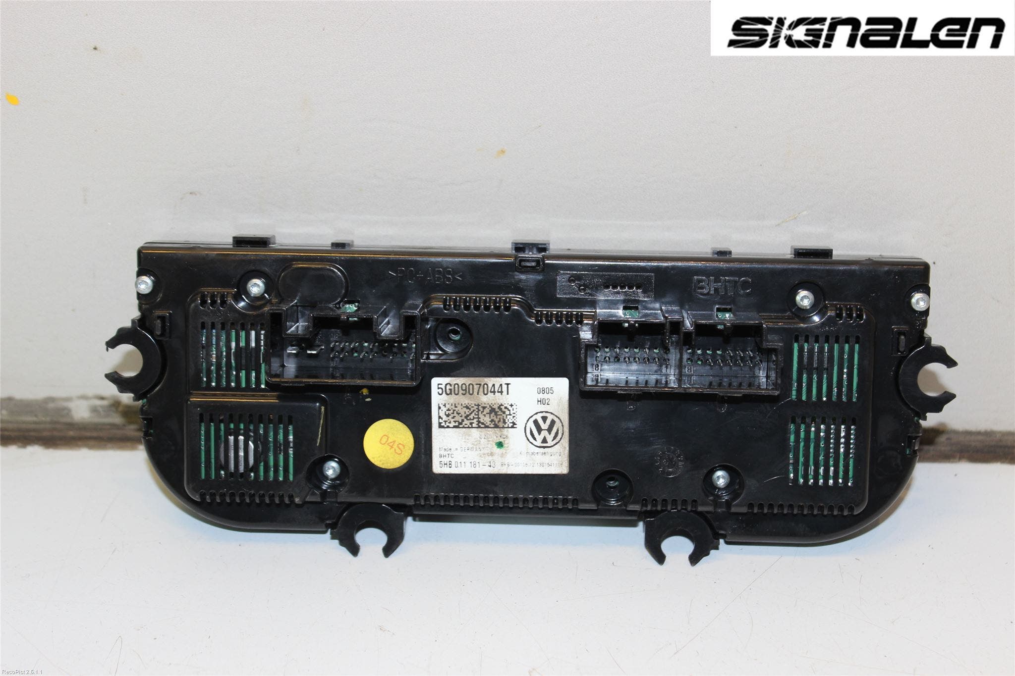 Volkswagen VW GOLF / E-GOLF VII 13-20 Ac Styrenhet Ac Manöveren