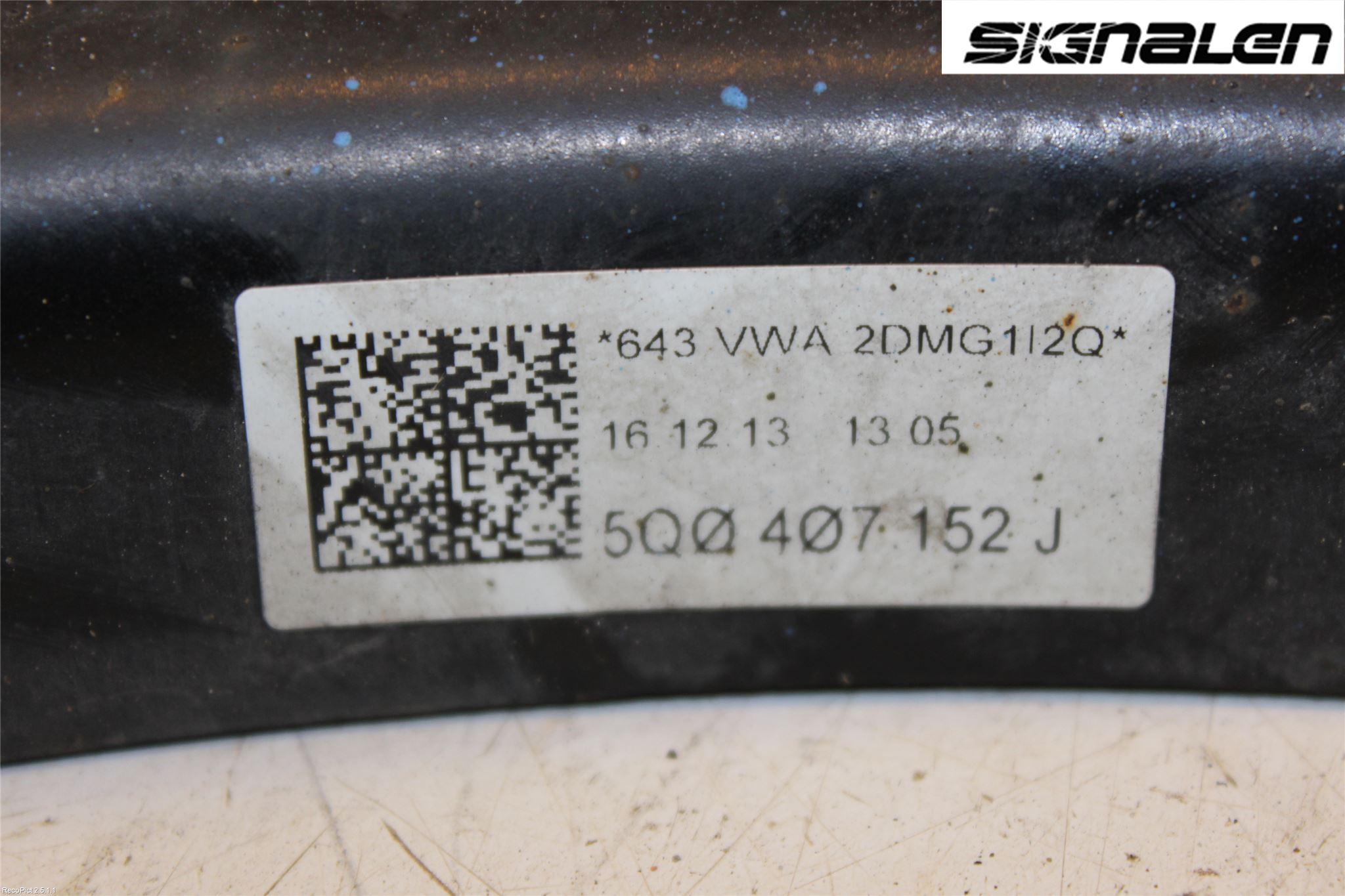Volkswagen VW GOLF / E-GOLF VII 13-20 Bärarm Fram Undre Hö
