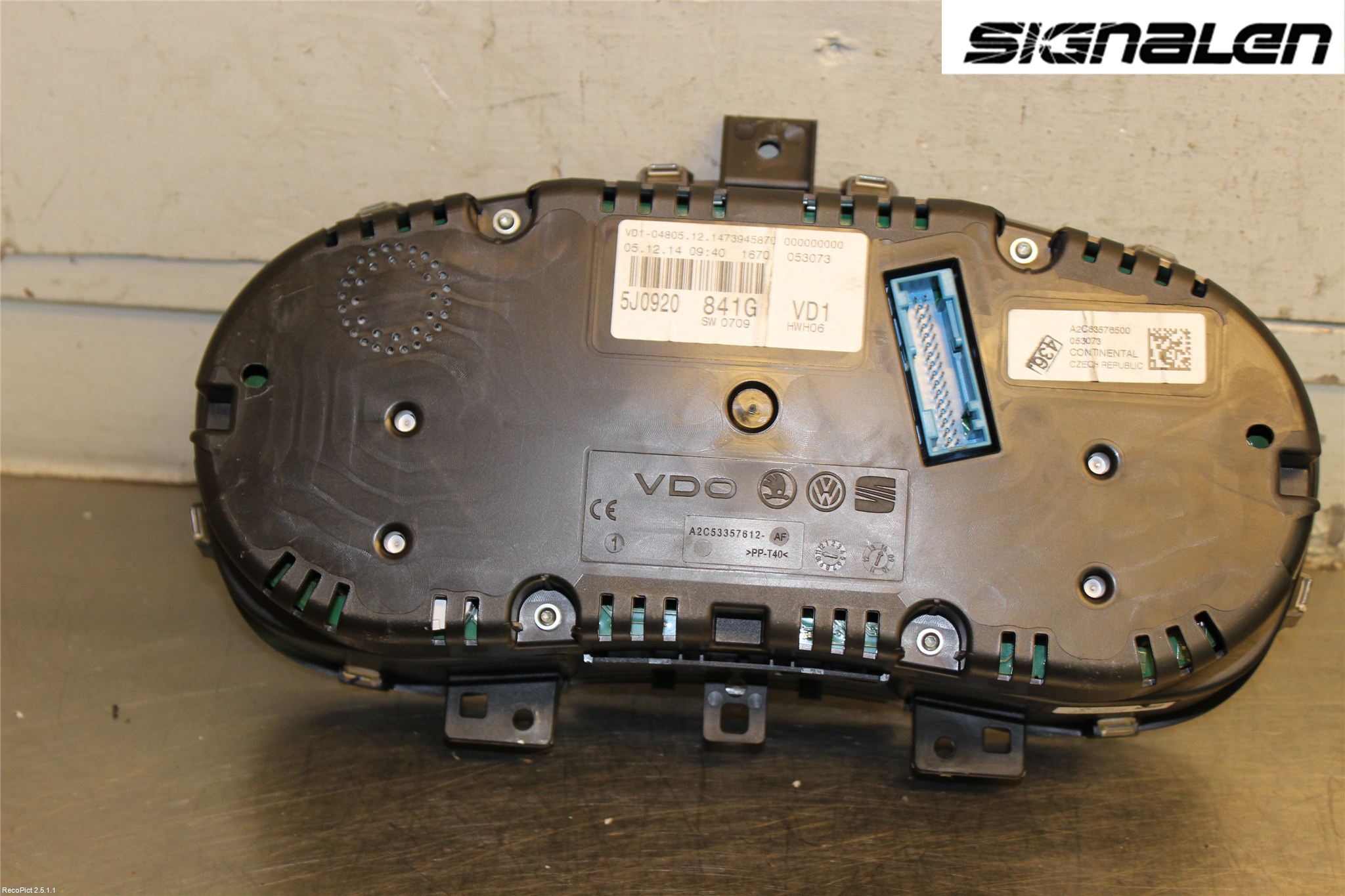 Skoda FABIA 07-14 Instrument Komb