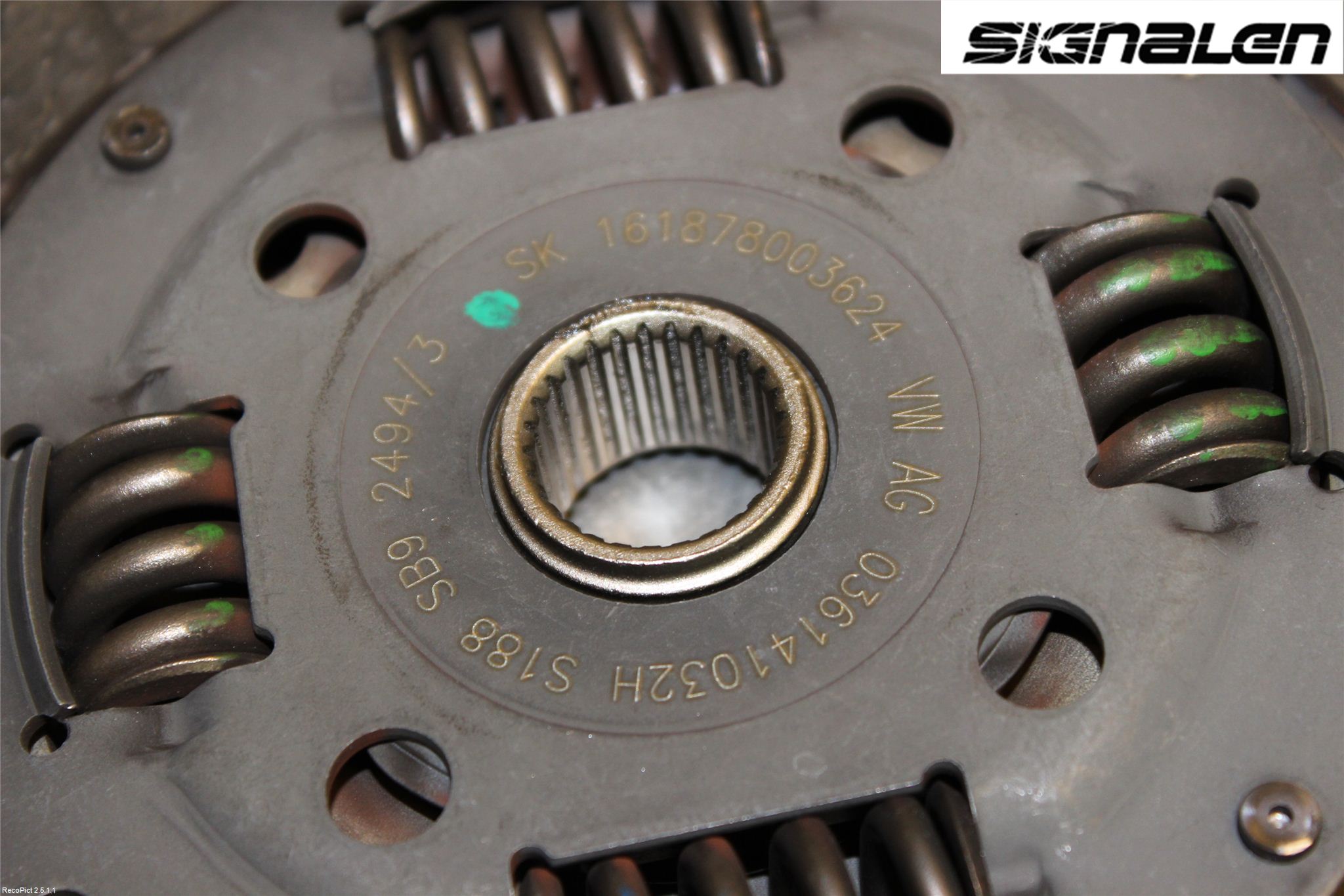 Skoda FABIA 07-14 Koppling-Lamell