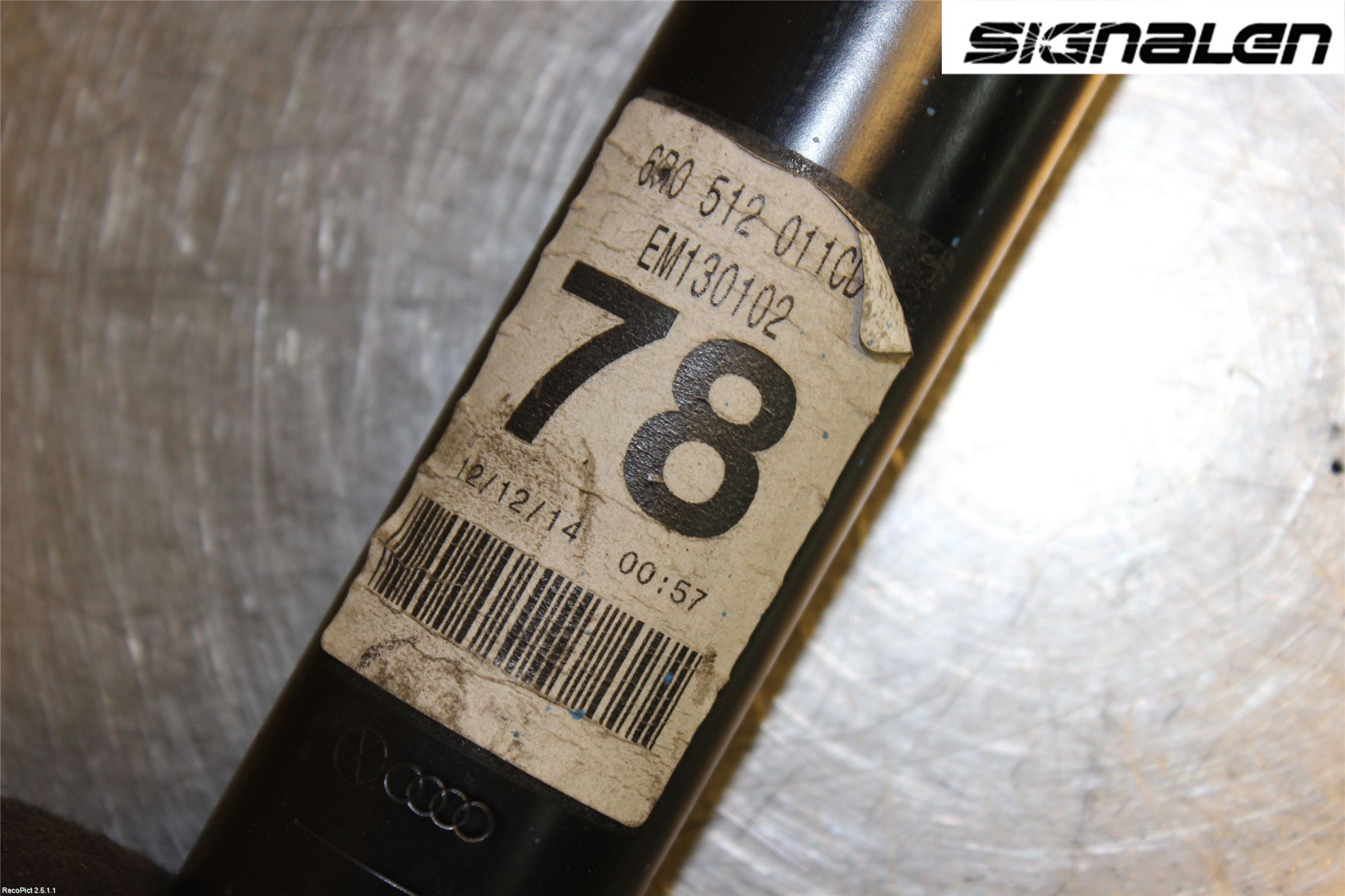 Skoda FABIA 07-14 Stötdämpare Bak