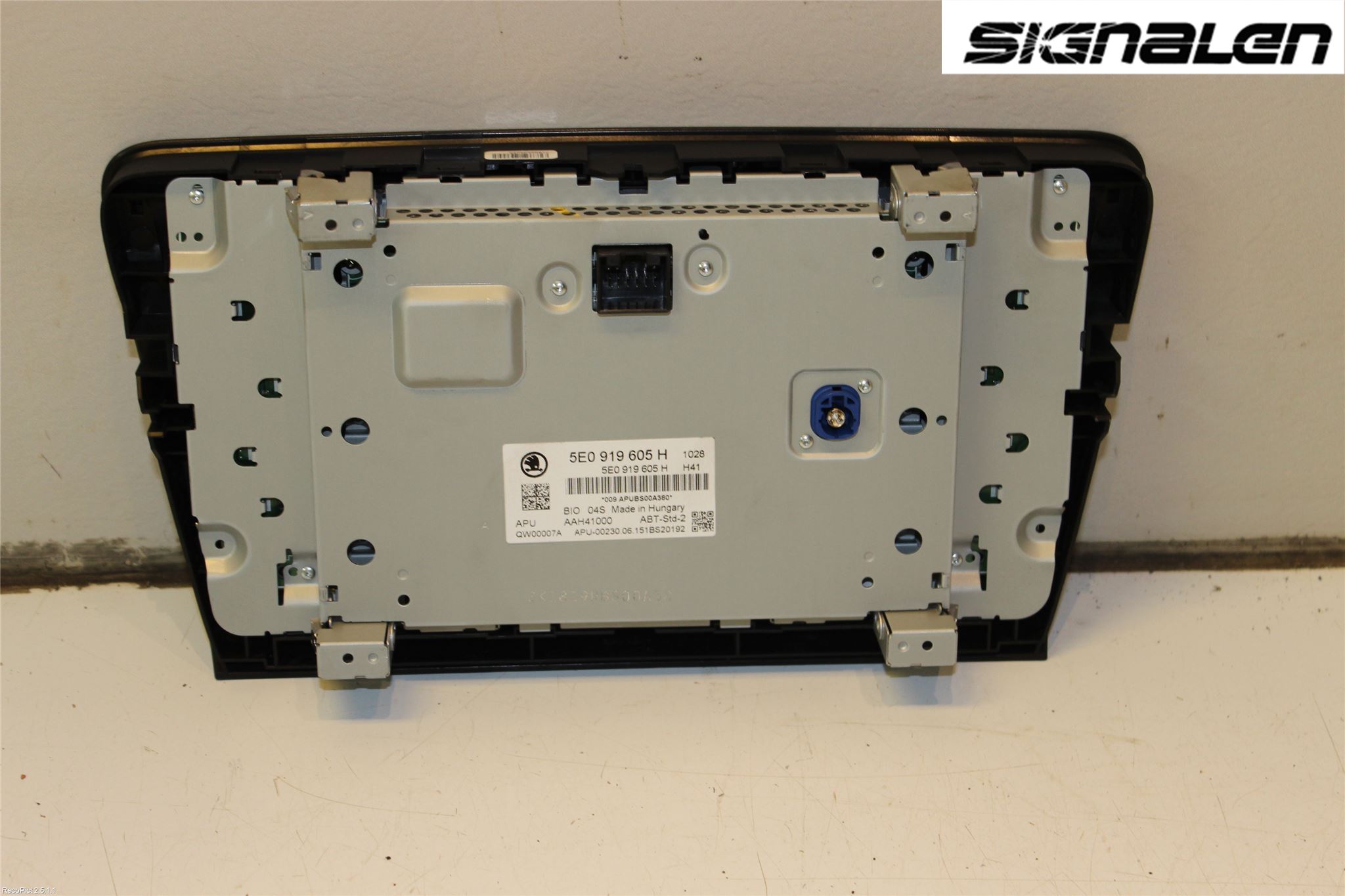Skoda OCTAVIA (5E) 13-20 Multifunktionsdisplay