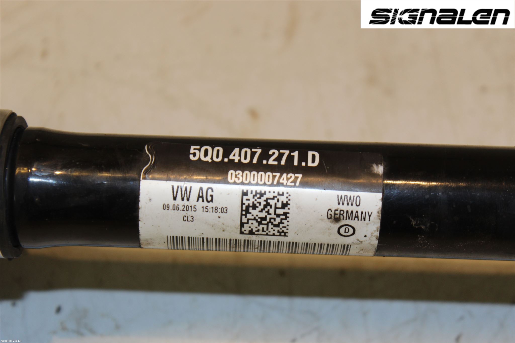 Skoda OCTAVIA (5E) 13-20 Drivaxel Fram Vänster