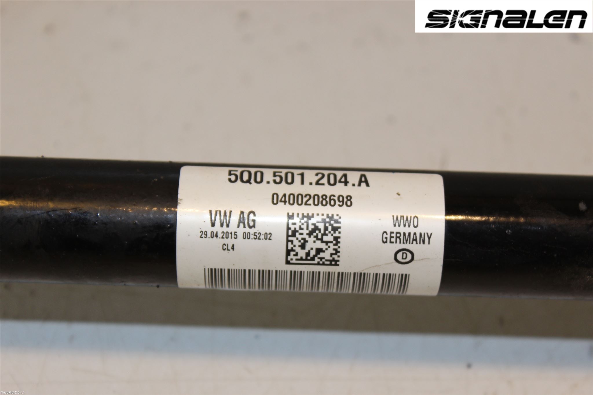 Skoda OCTAVIA (5E) 13-20 Drivaxel Bak Höger