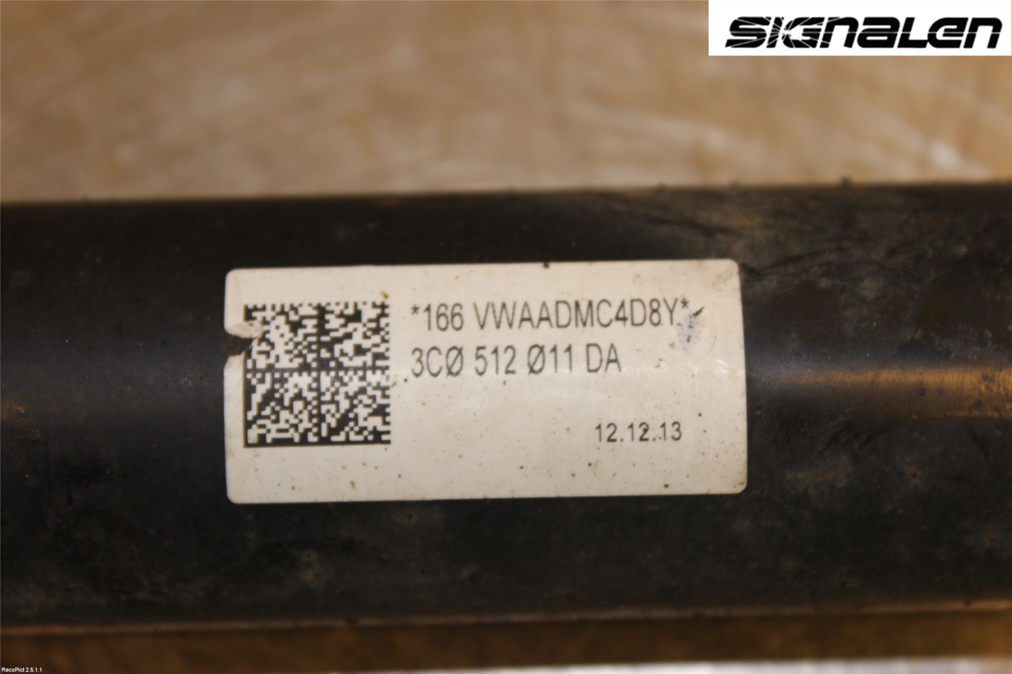 Volkswagen VW PASSAT 11-14 Stötdämpare Bak