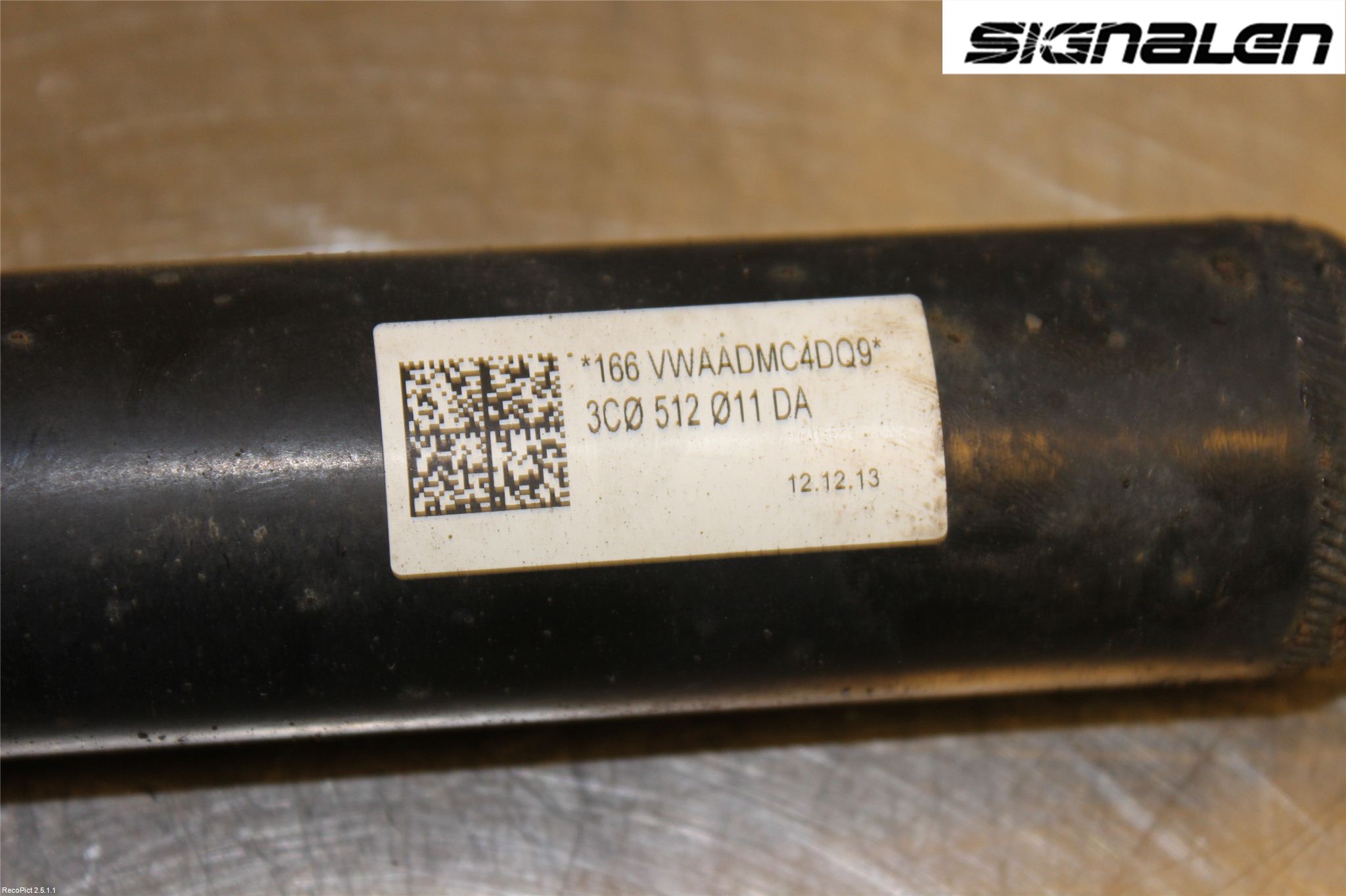 Volkswagen VW PASSAT 11-14 Stötdämpare Bak