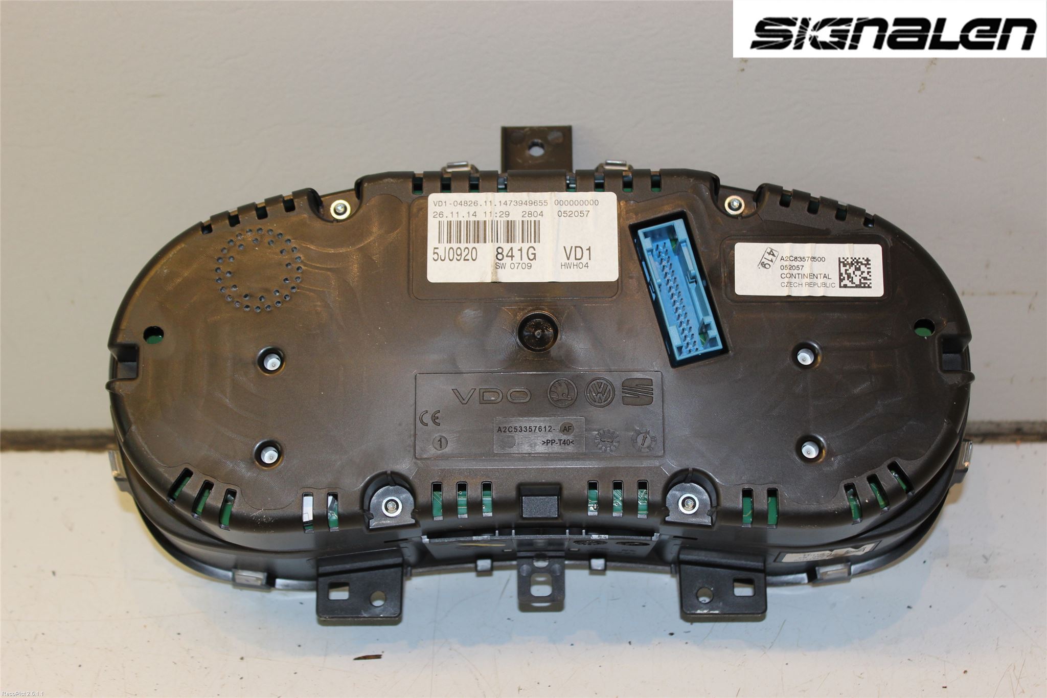 Skoda FABIA 07-14 Instrument Komb