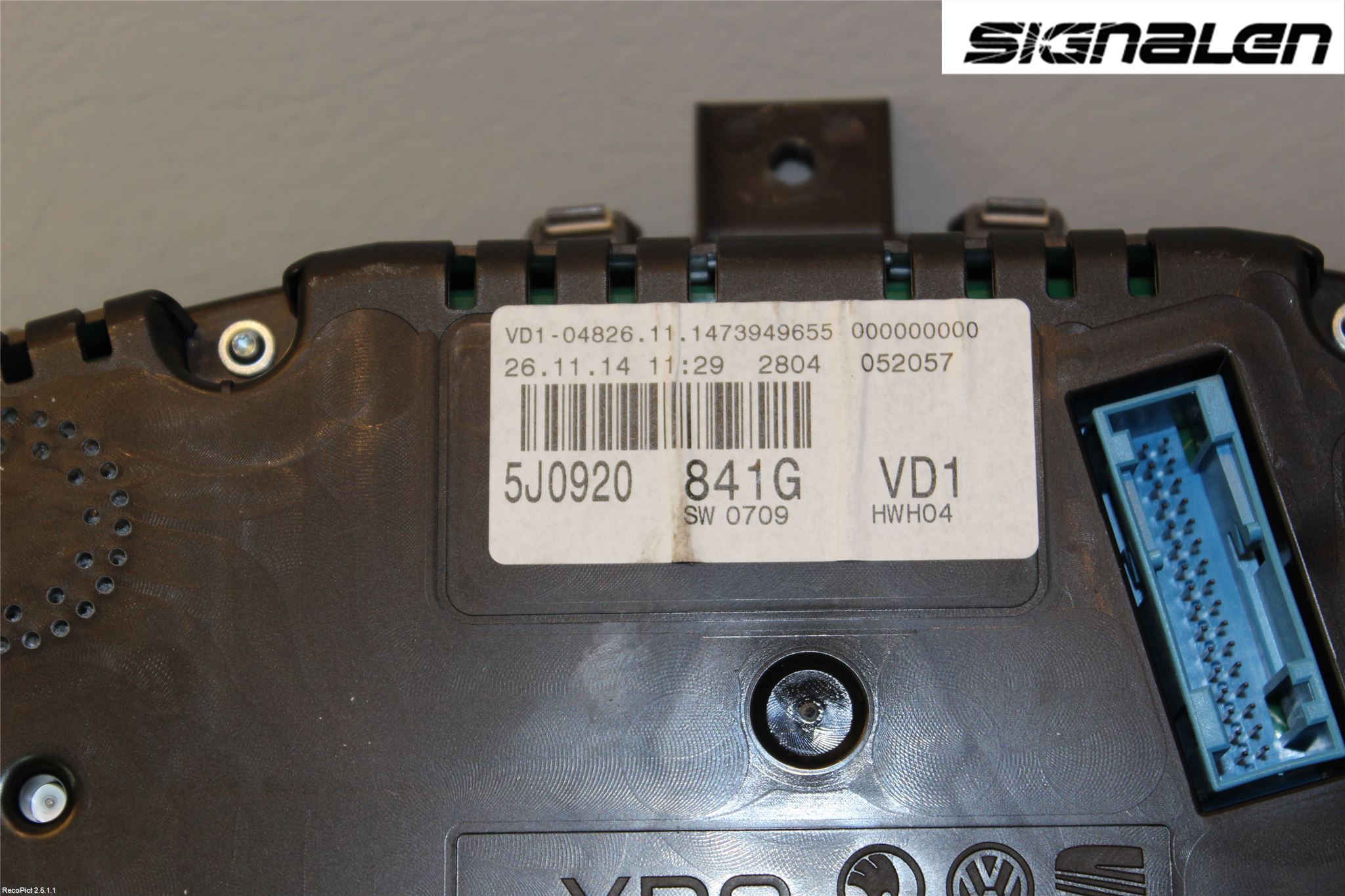 Skoda FABIA 07-14 Instrument Komb