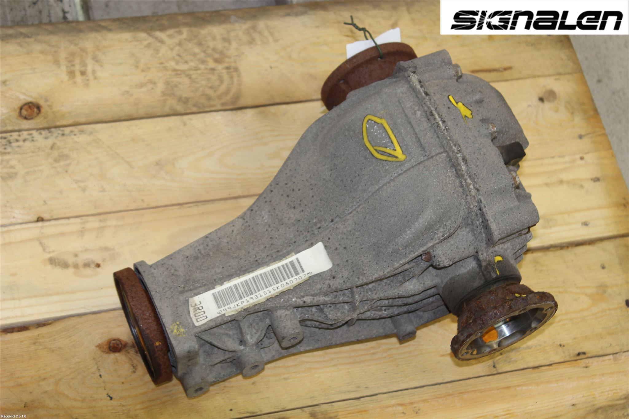 Audi A4/S4 08-11 Bakväxel-Diff