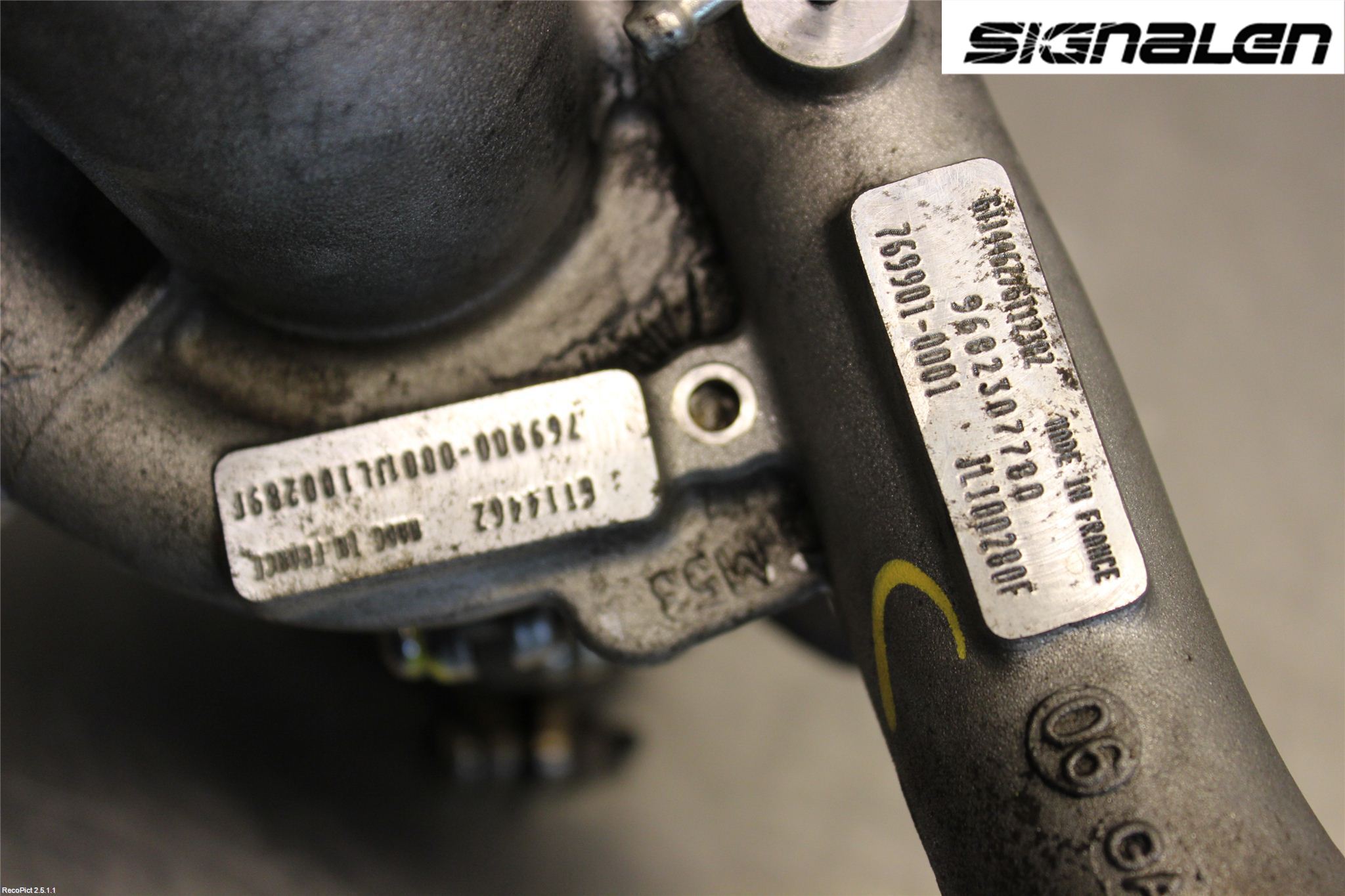 Peugeot 407 Turboaggregat