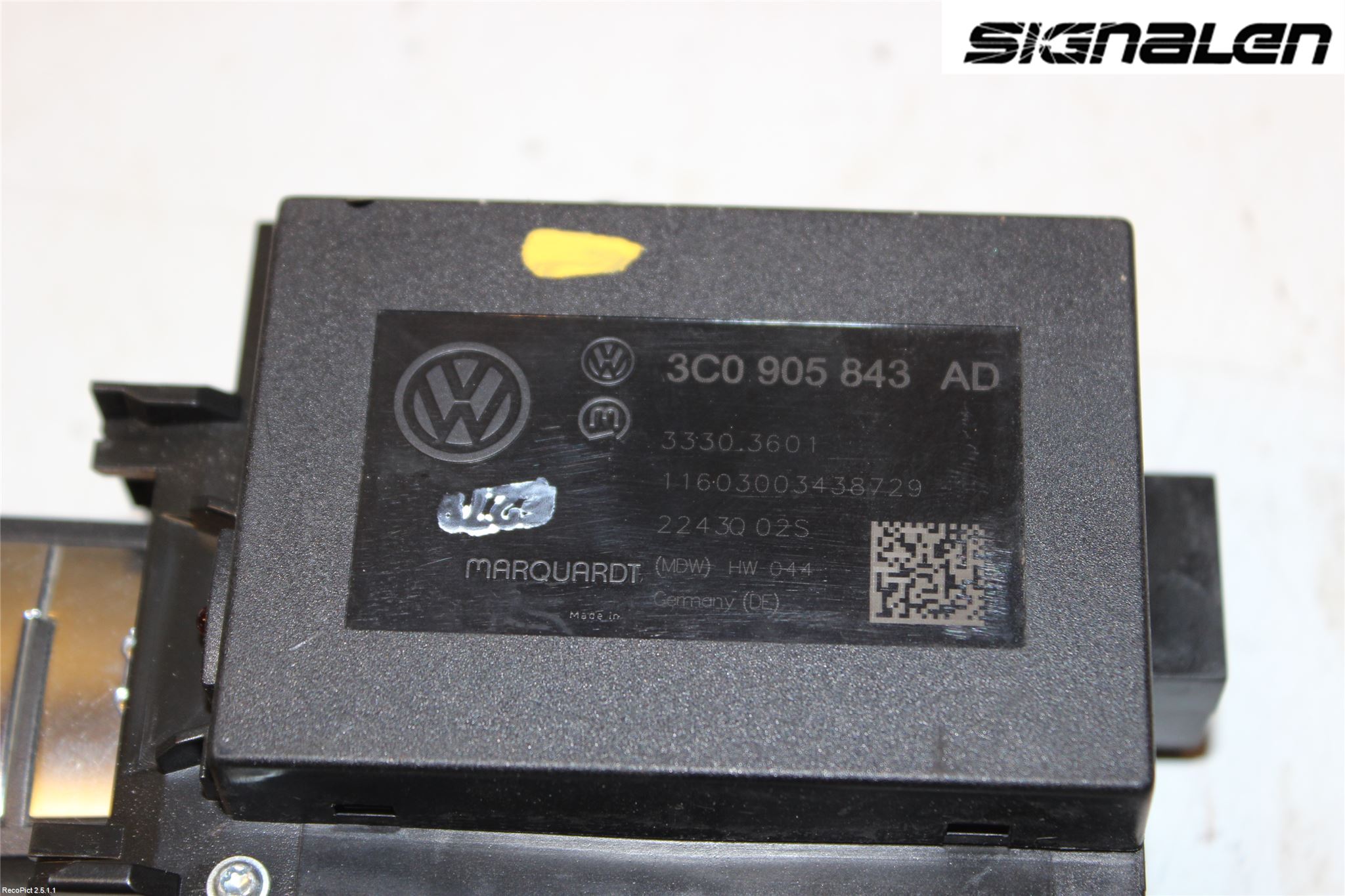 Volkswagen VW PASSAT 11-14 Tändlås