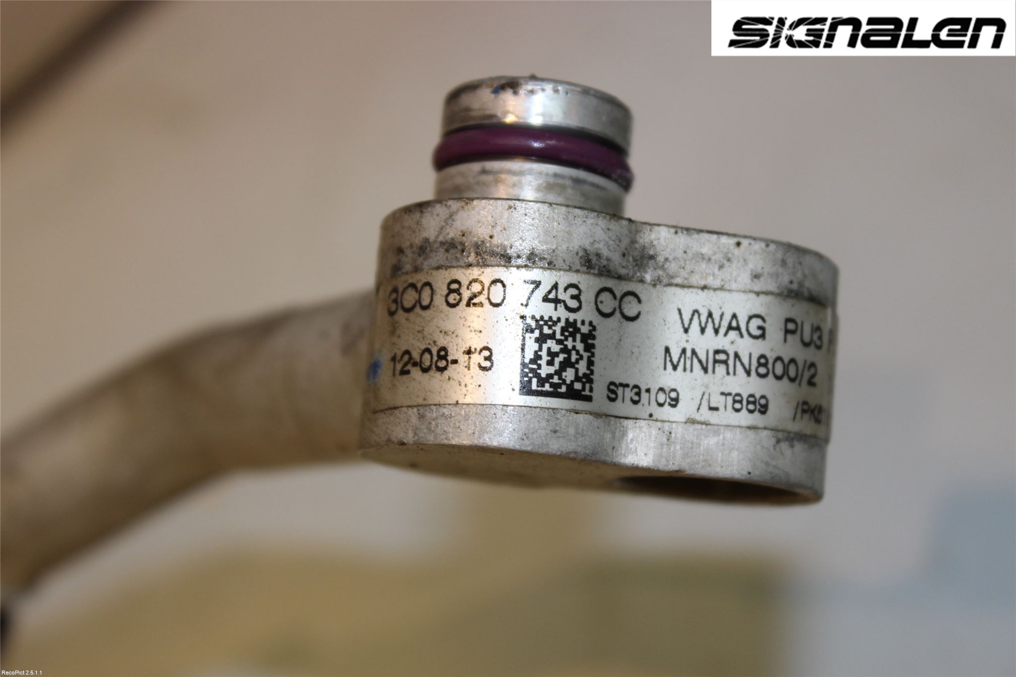 Volkswagen VW PASSAT 11-14 Ac Slang-Rör