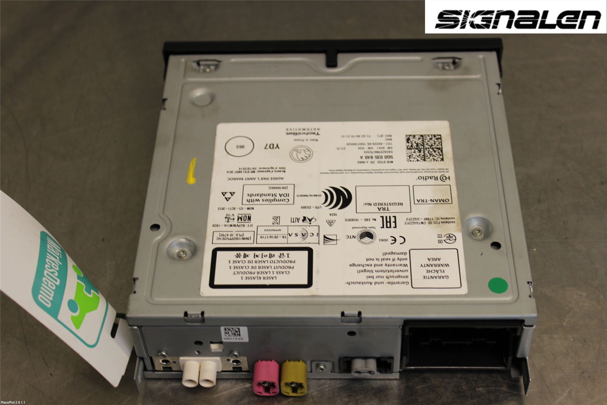 Skoda OCTAVIA (5E) 13-20 Gps Navigator