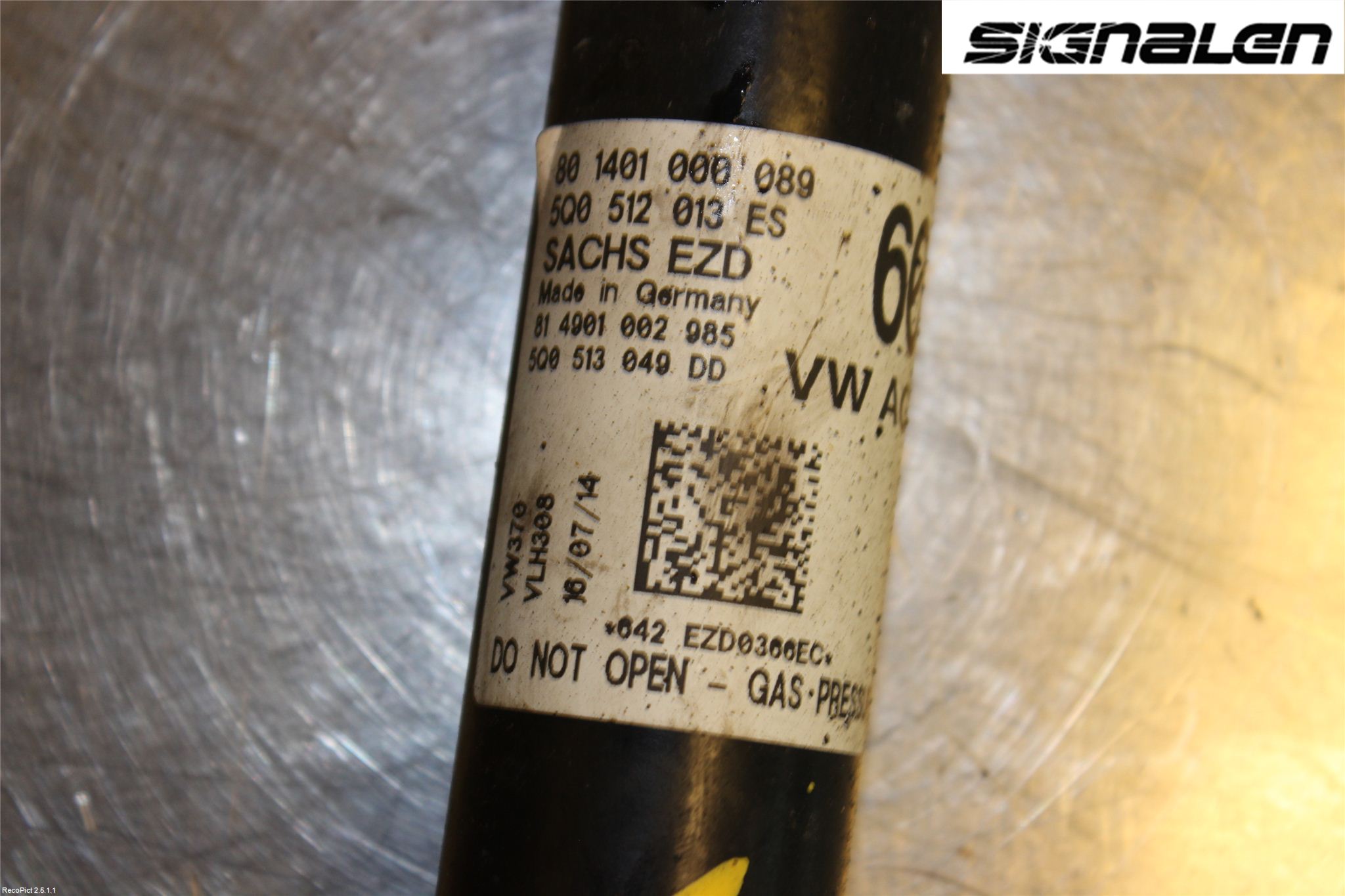 Seat LEON 13-20 Stötdämpare Bak