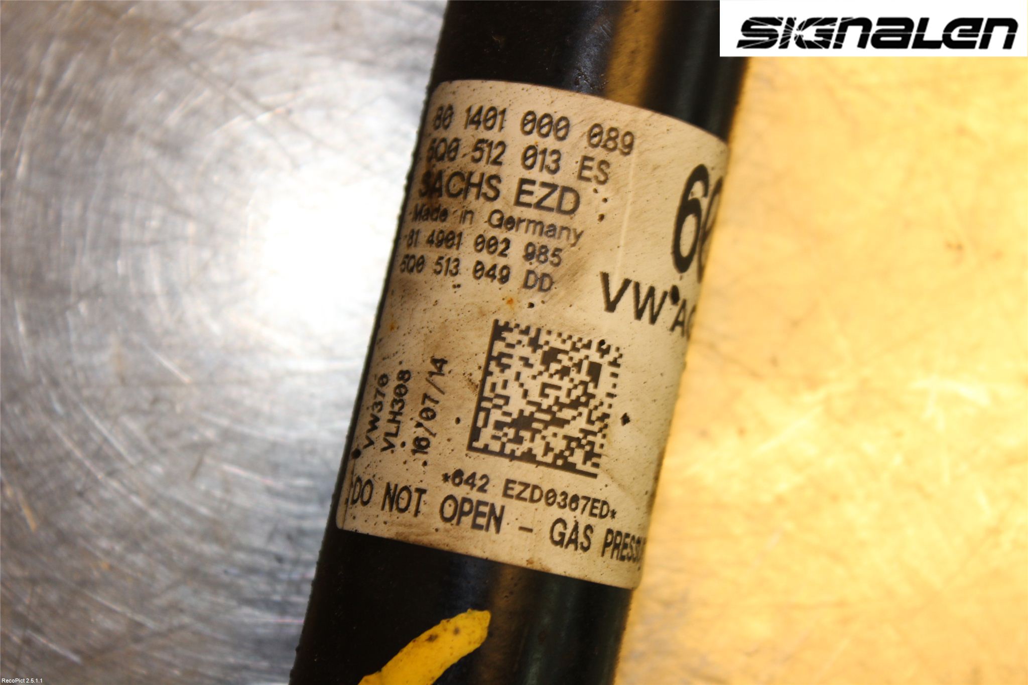 Seat LEON 13-20 Stötdämpare Bak