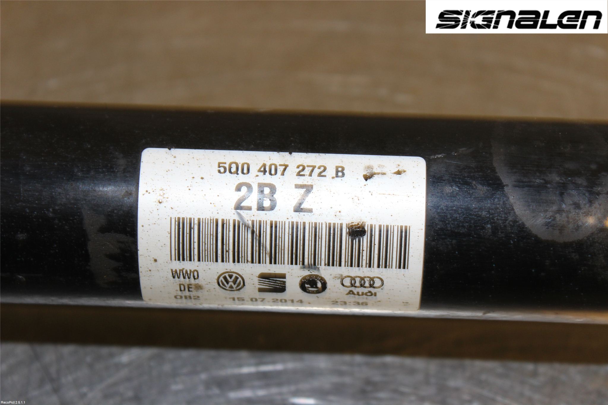 Seat LEON 13-20 Drivaxel Fram Höger