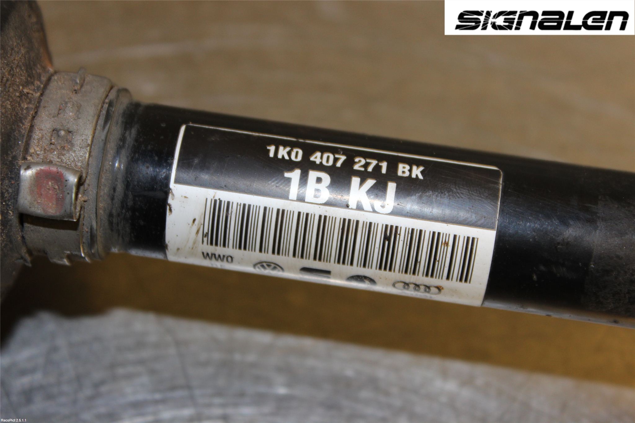 Seat LEON 13-20 Drivaxel Fram Vänster