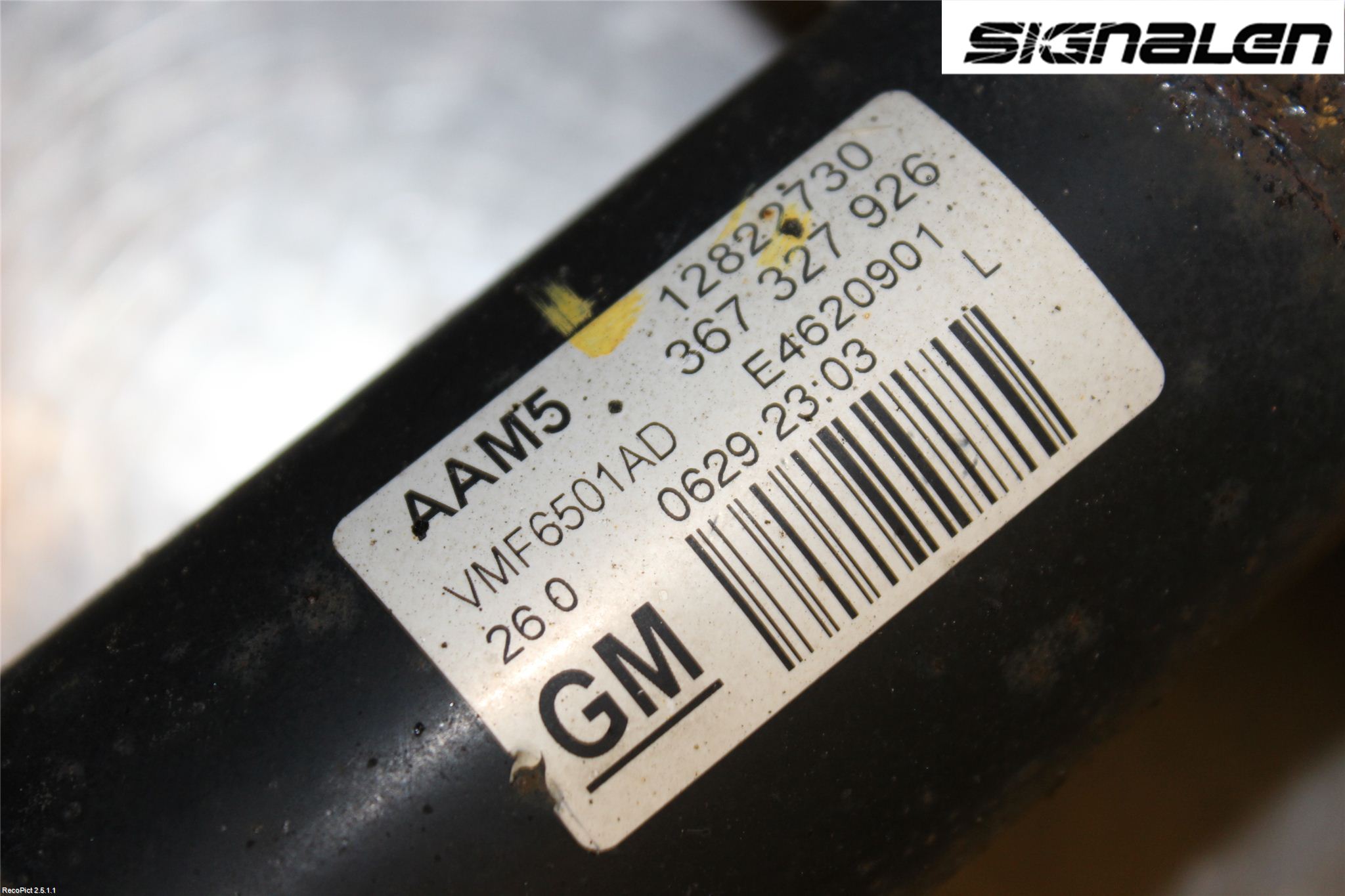 Saab 9-5 10-12 Fjäderben Fram Vänster