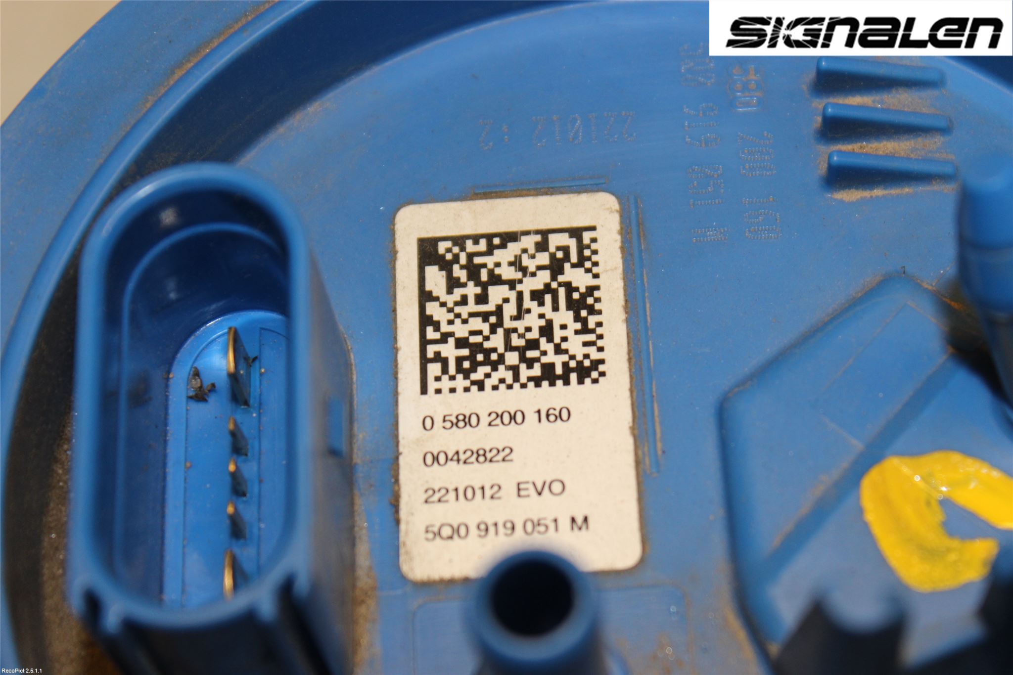 Volkswagen VW GOLF / E-GOLF VII 13-20 Bränslepump El