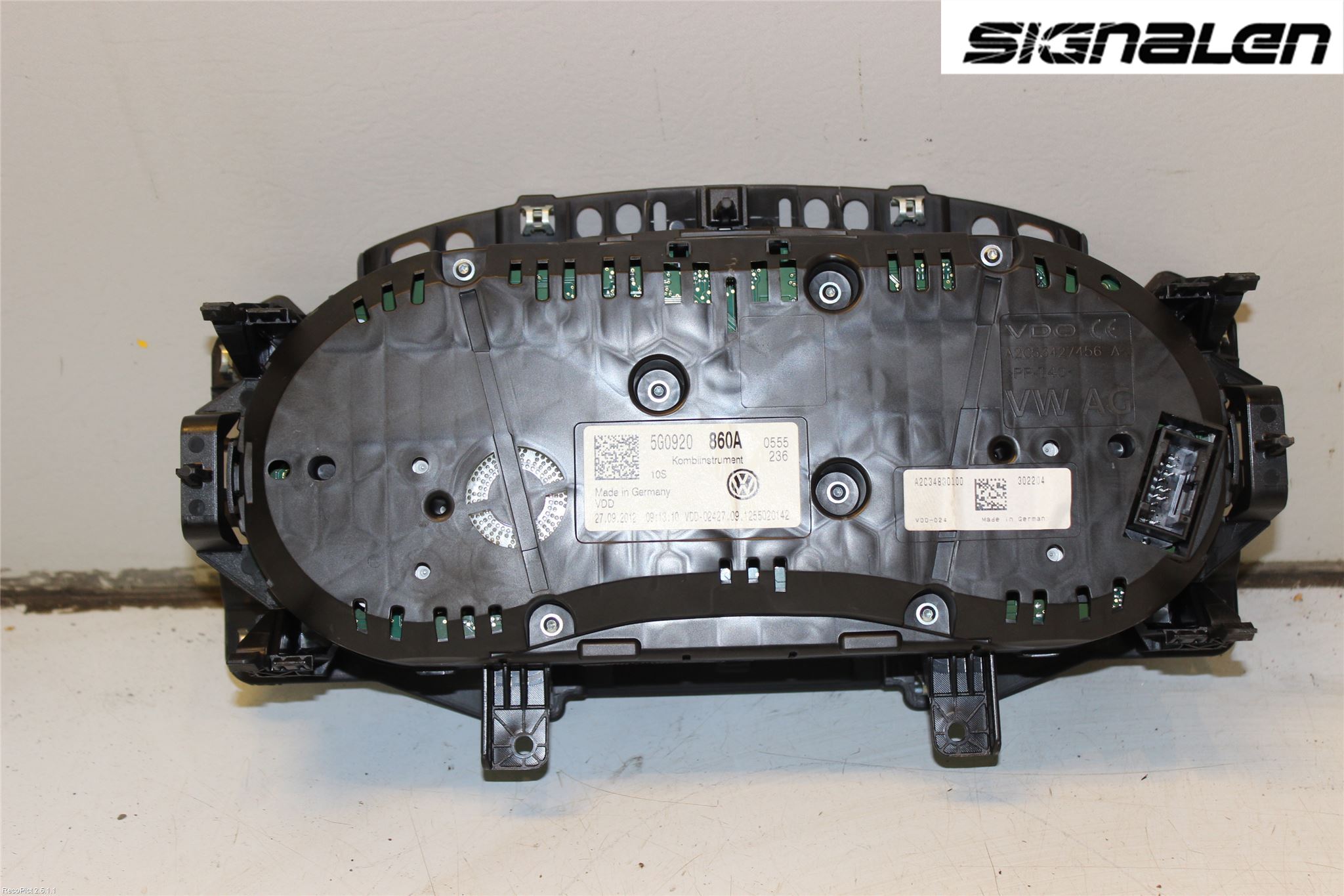 Volkswagen VW GOLF / E-GOLF VII 13-20 Instrument Komb