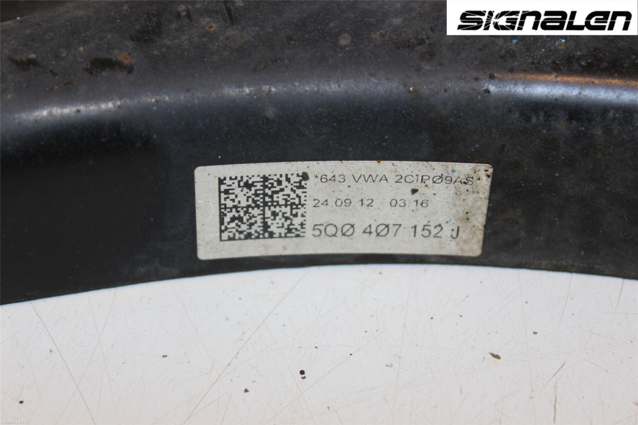 Volkswagen VW GOLF / E-GOLF VII 13-20 Bärarm Fram Undre Hö