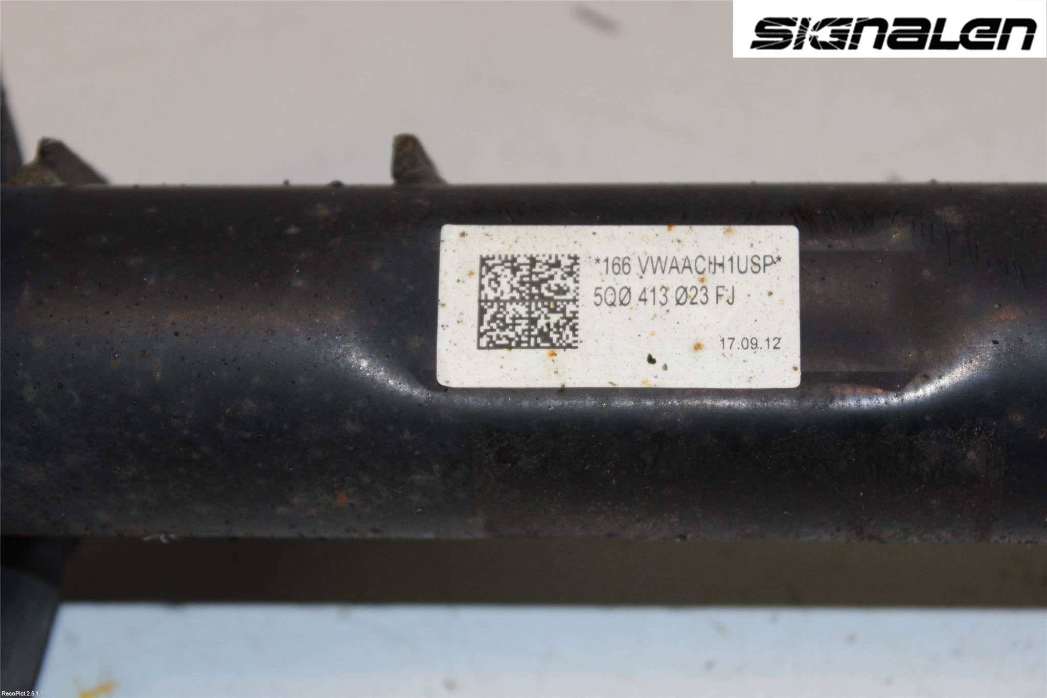 Volkswagen VW GOLF / E-GOLF VII 13-20 Fjäderben Fram Höger