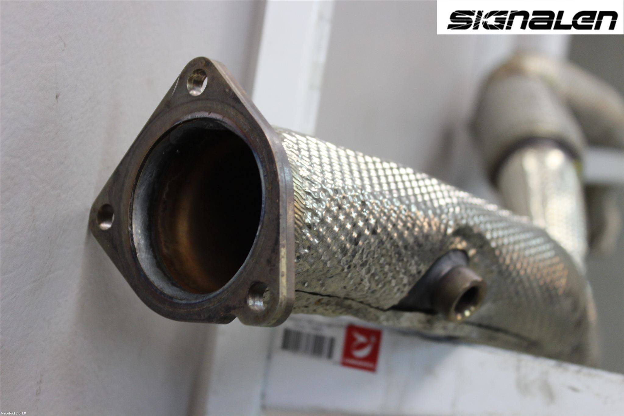 Audi A4 12-15 Avgas Främre Rör