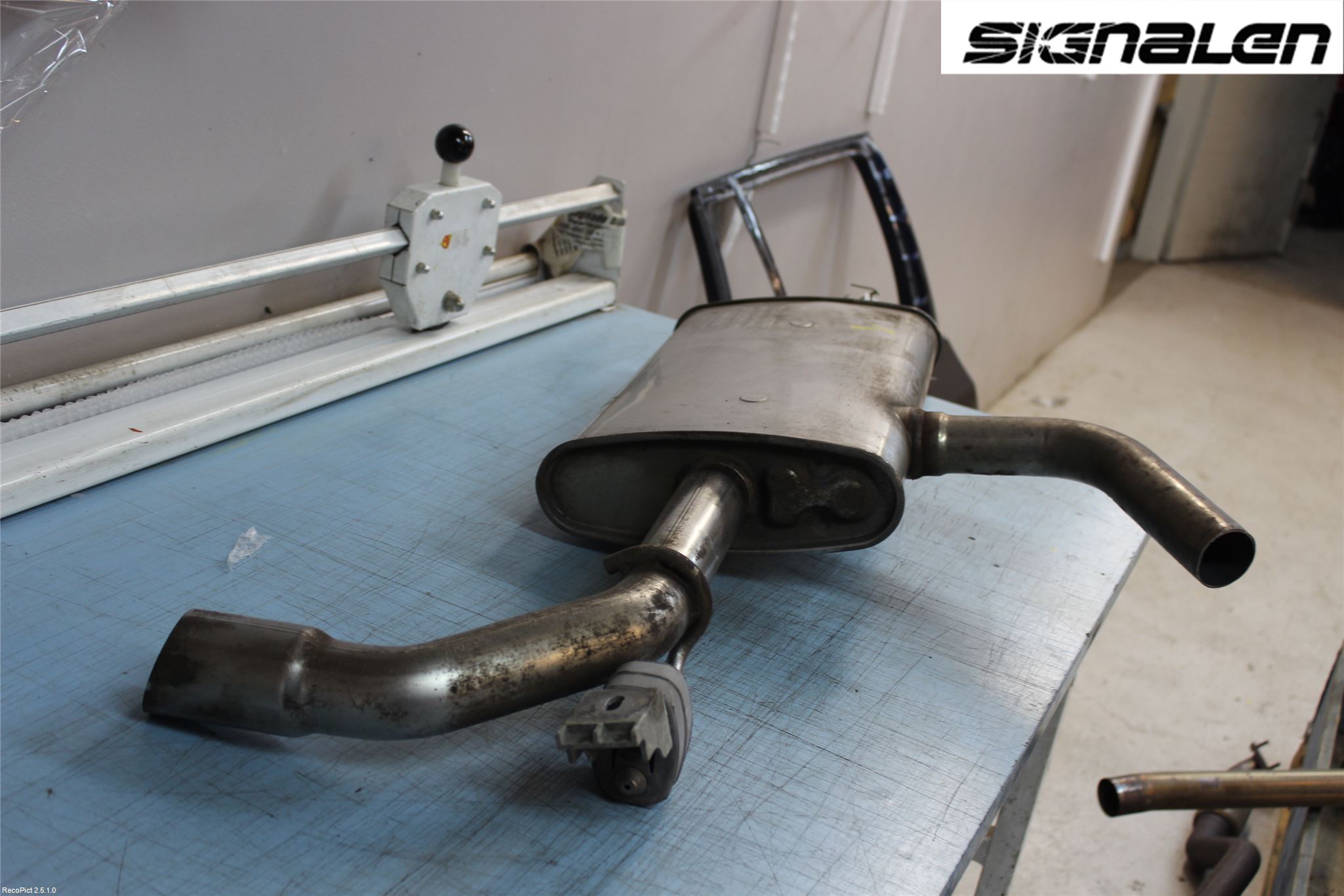 Volkswagen VW GOLF / E-GOLF VII 13-20 Avgas Bakre Dämpare