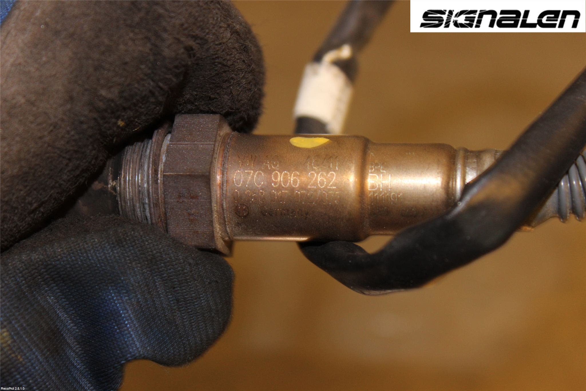 Volkswagen VW GOLF VI 09-13 Injlambdasond