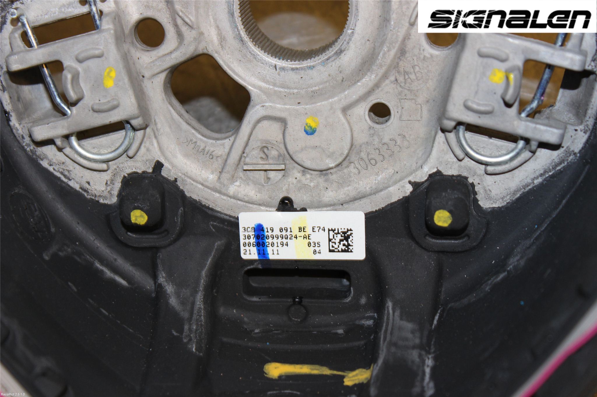 Volkswagen VW GOLF VI 09-13 Ratt