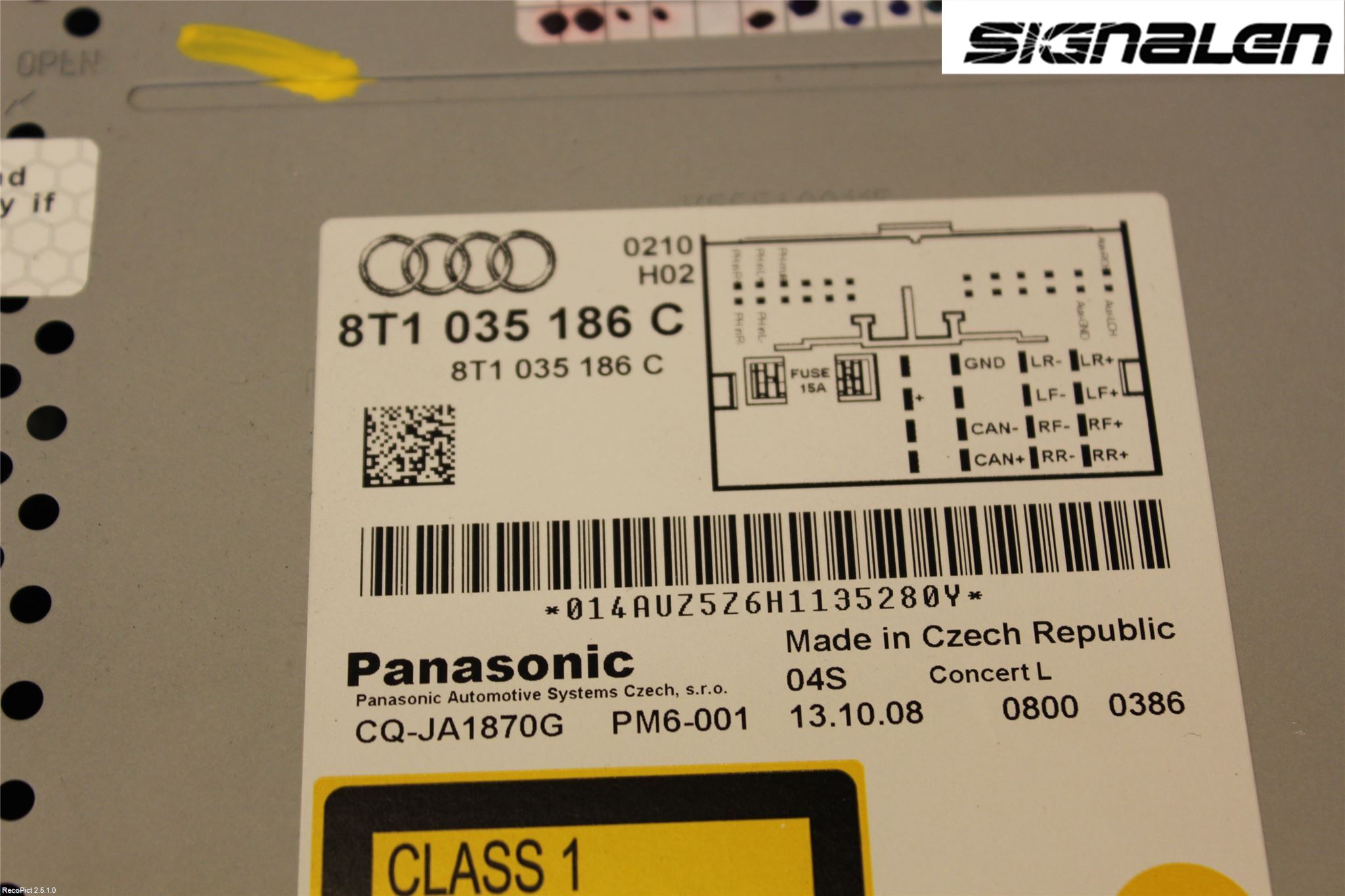 Audi A4/S4 08-11 Radio