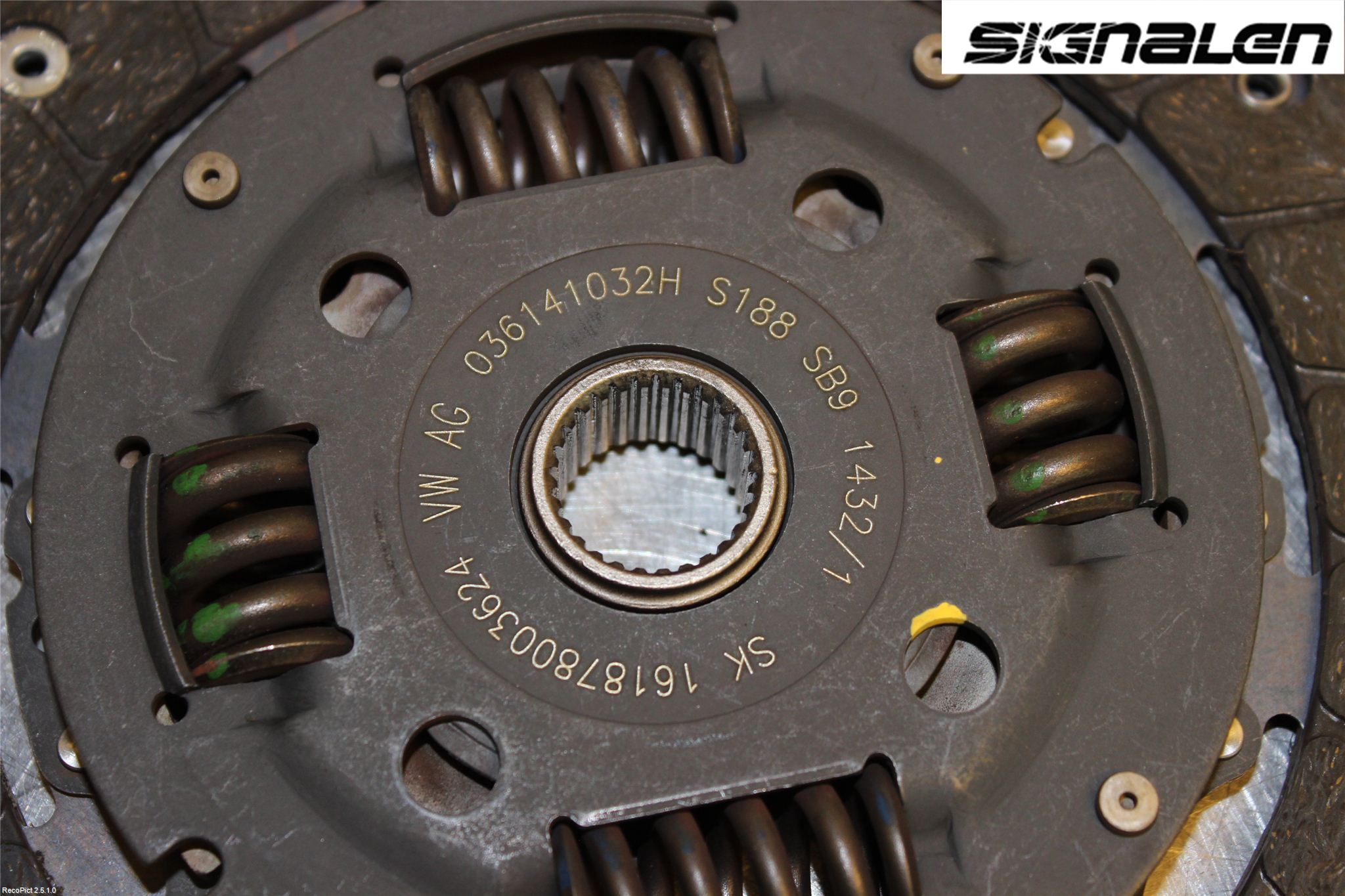 Volkswagen VW GOLF / E-GOLF VII 13-20 Koppling-Lamell