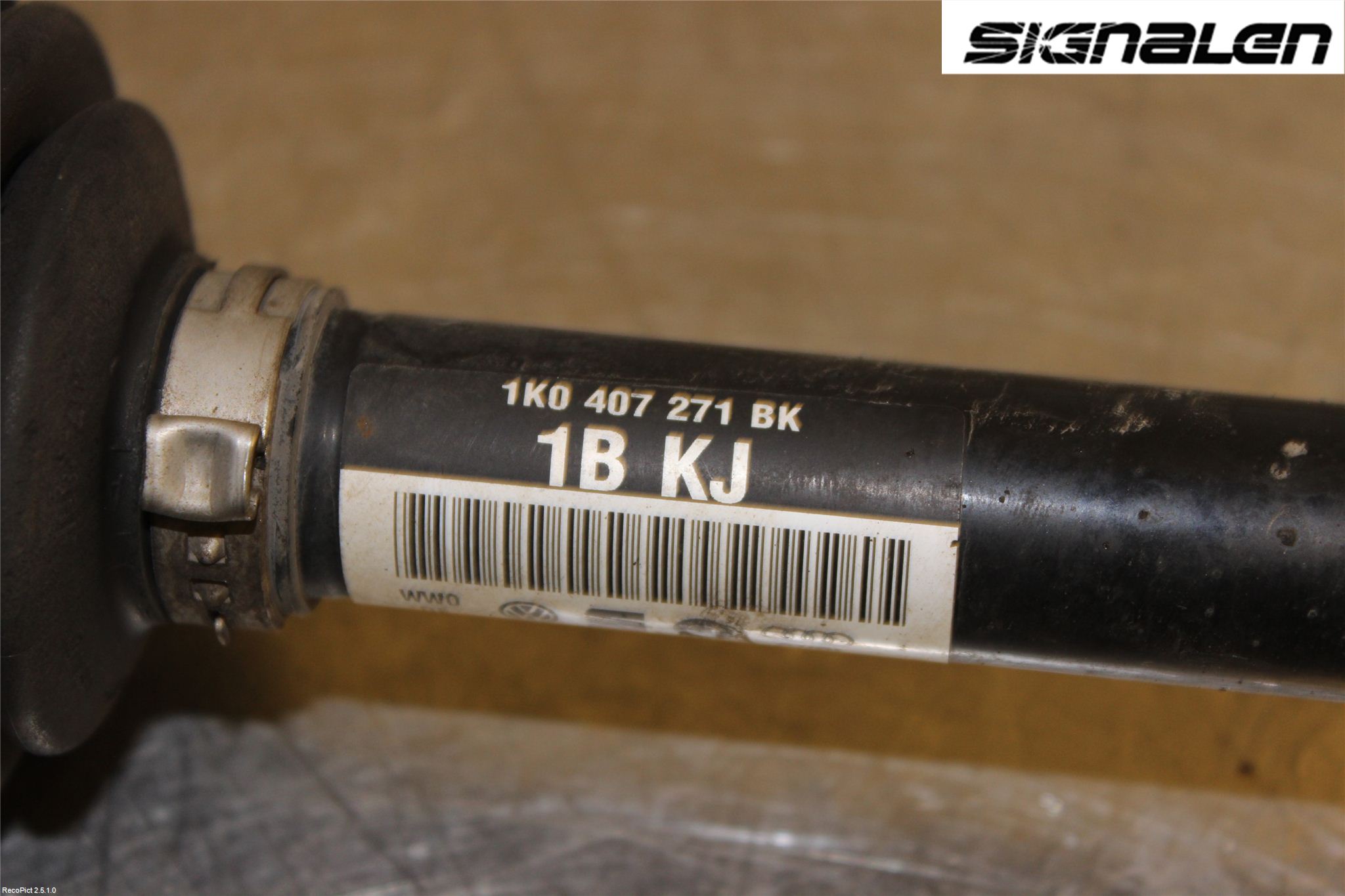 Volkswagen VW GOLF / E-GOLF VII 13-20 Drivaxel Fram Vänster