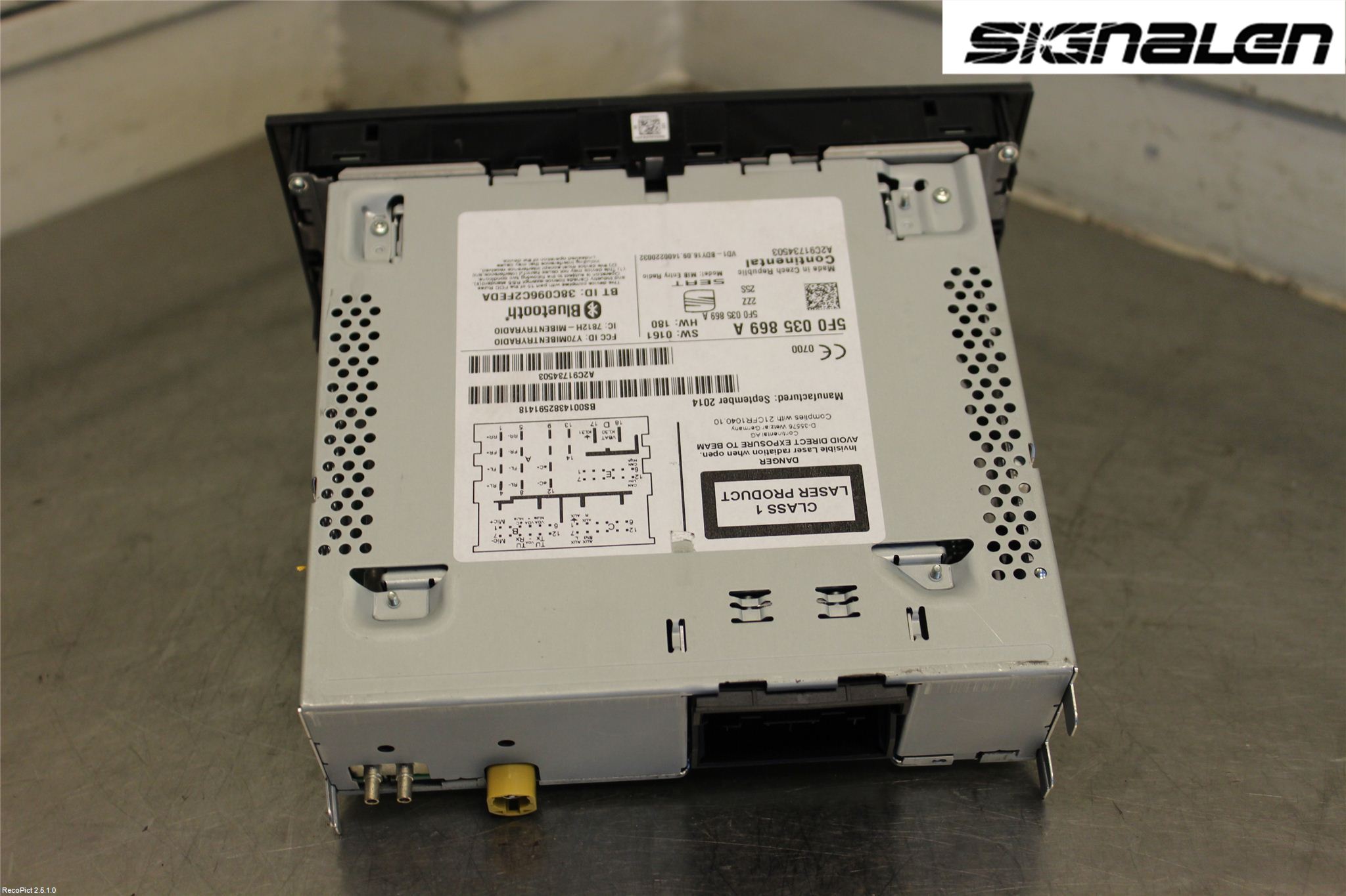 Seat LEON 13-20 Radio