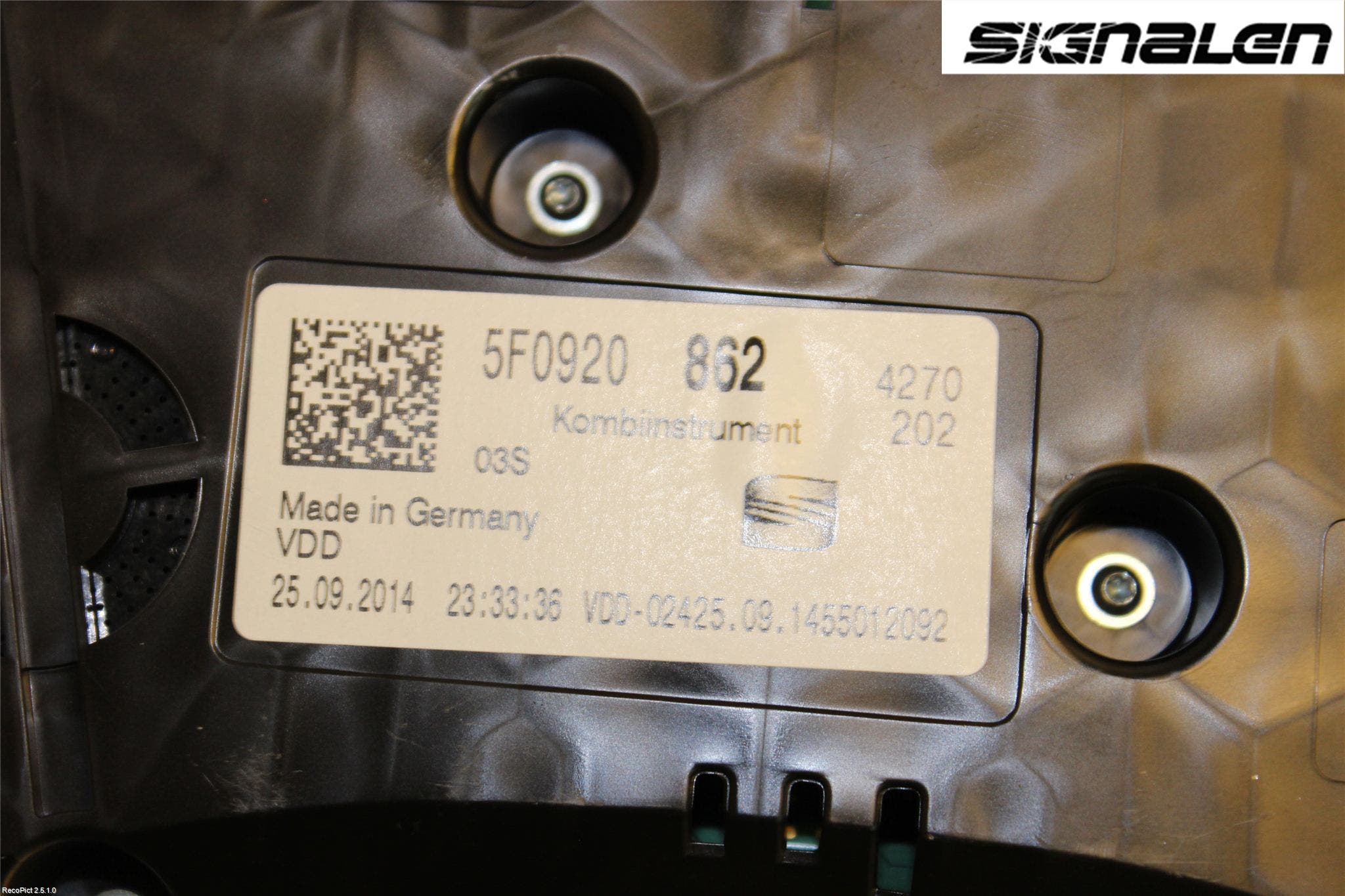 Seat LEON 13-20 Instrument Komb