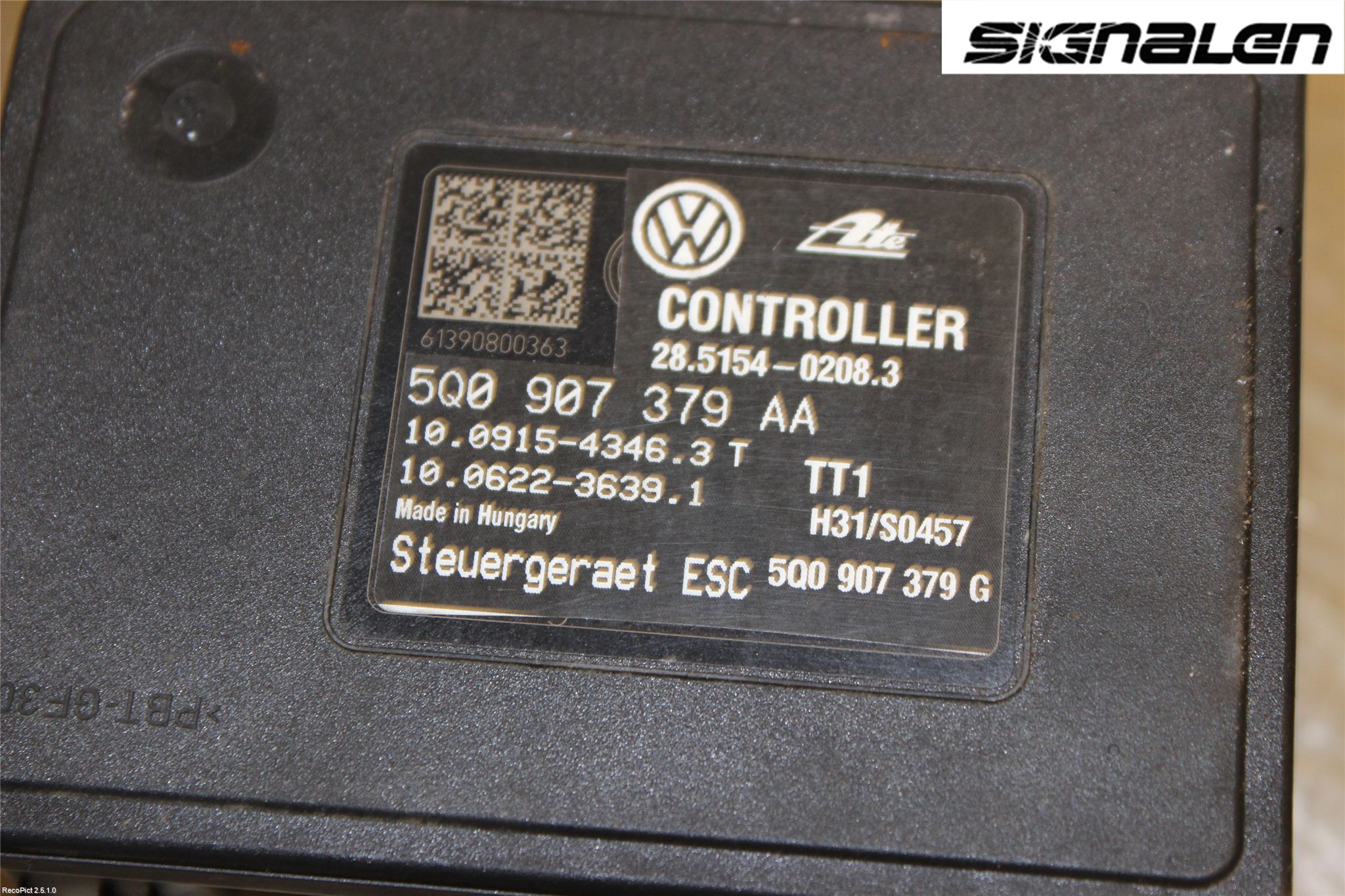 Volkswagen VW GOLF / E-GOLF VII 13-20 Abs Hydraulaggregat