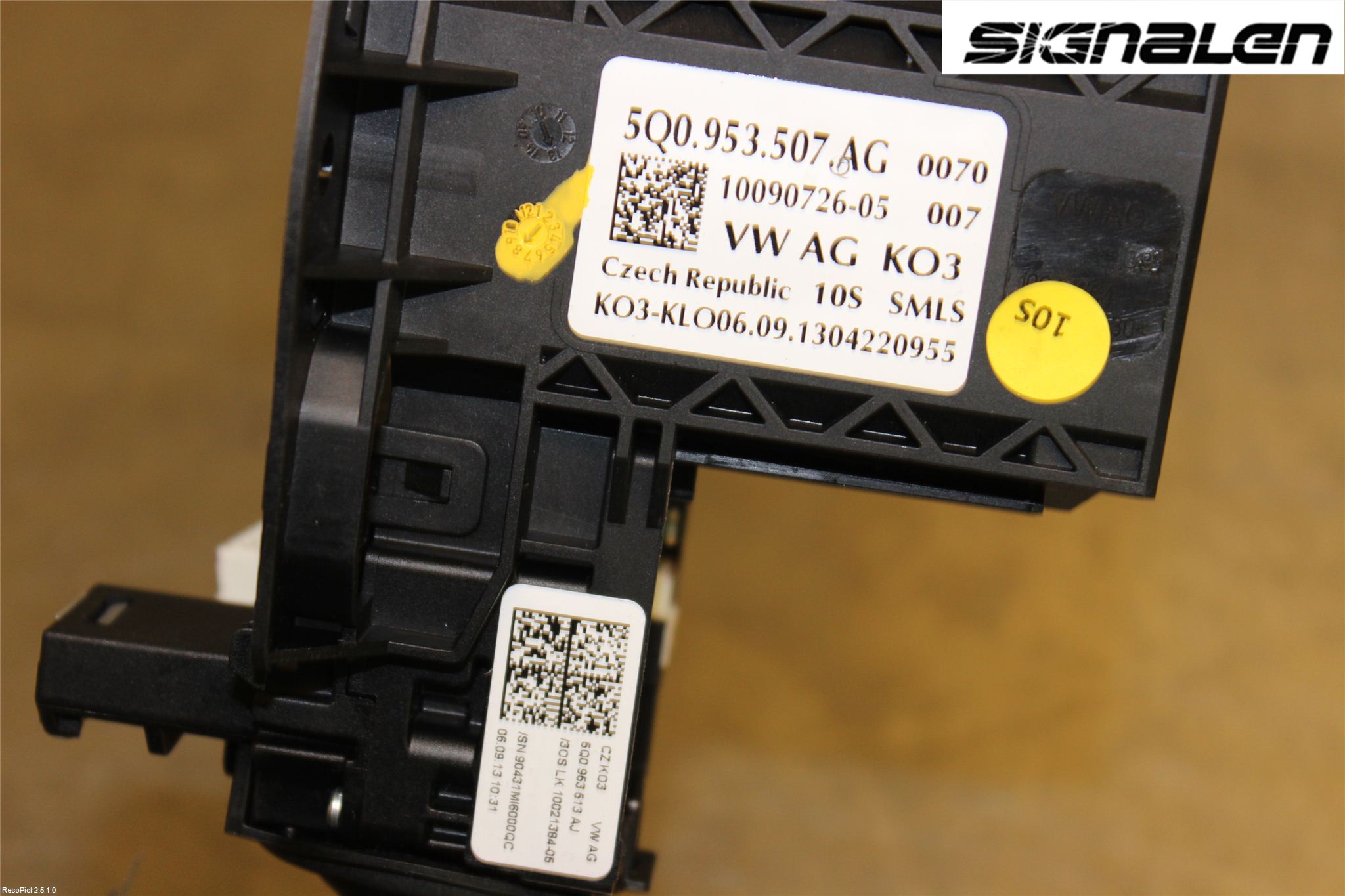 Volkswagen VW GOLF / E-GOLF VII 13-20 Spakcentral