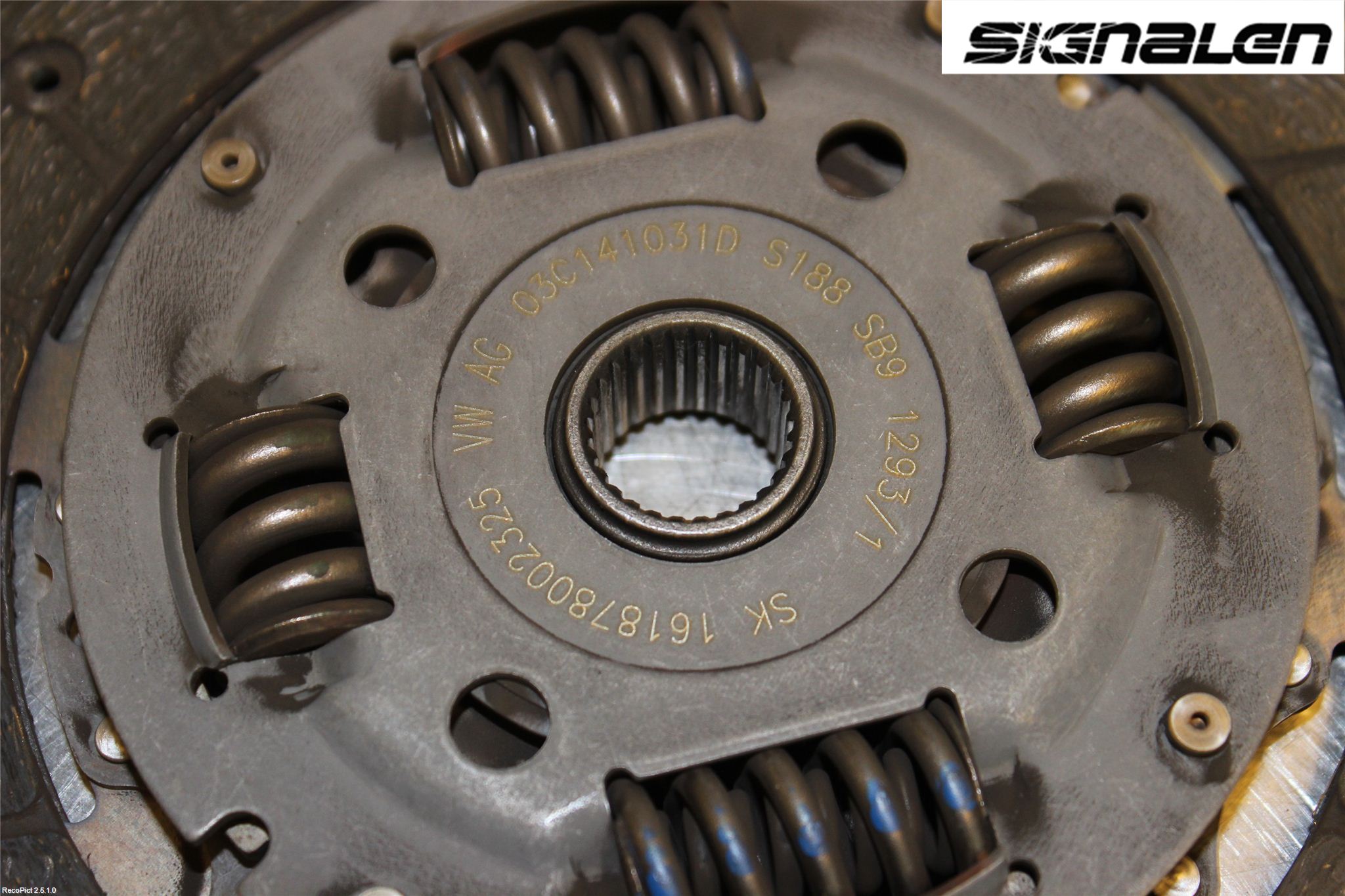 Volkswagen VW GOLF / E-GOLF VII 13-20 Koppling-Lamell