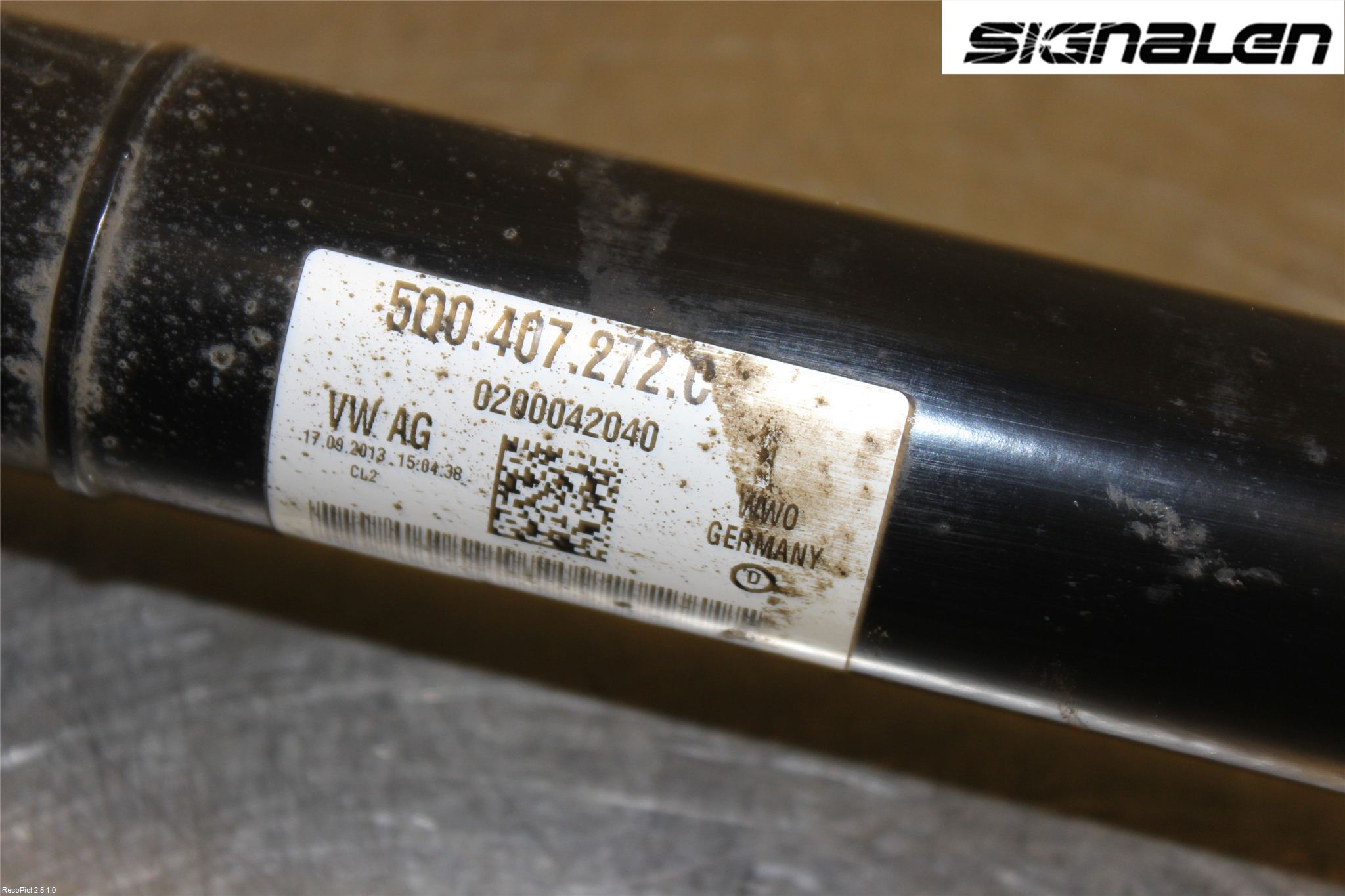 Volkswagen VW GOLF / E-GOLF VII 13-20 Drivaxel Fram Höger