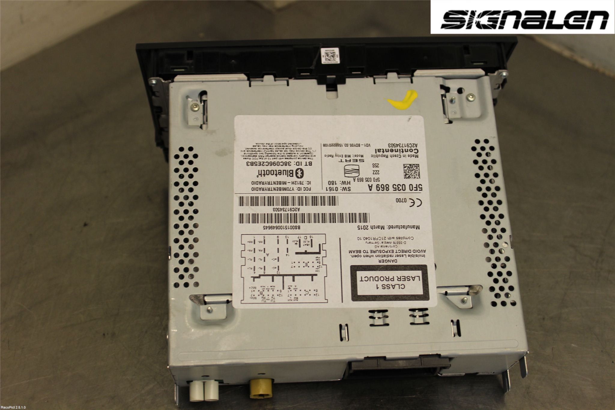 Seat LEON 13-20 Radio